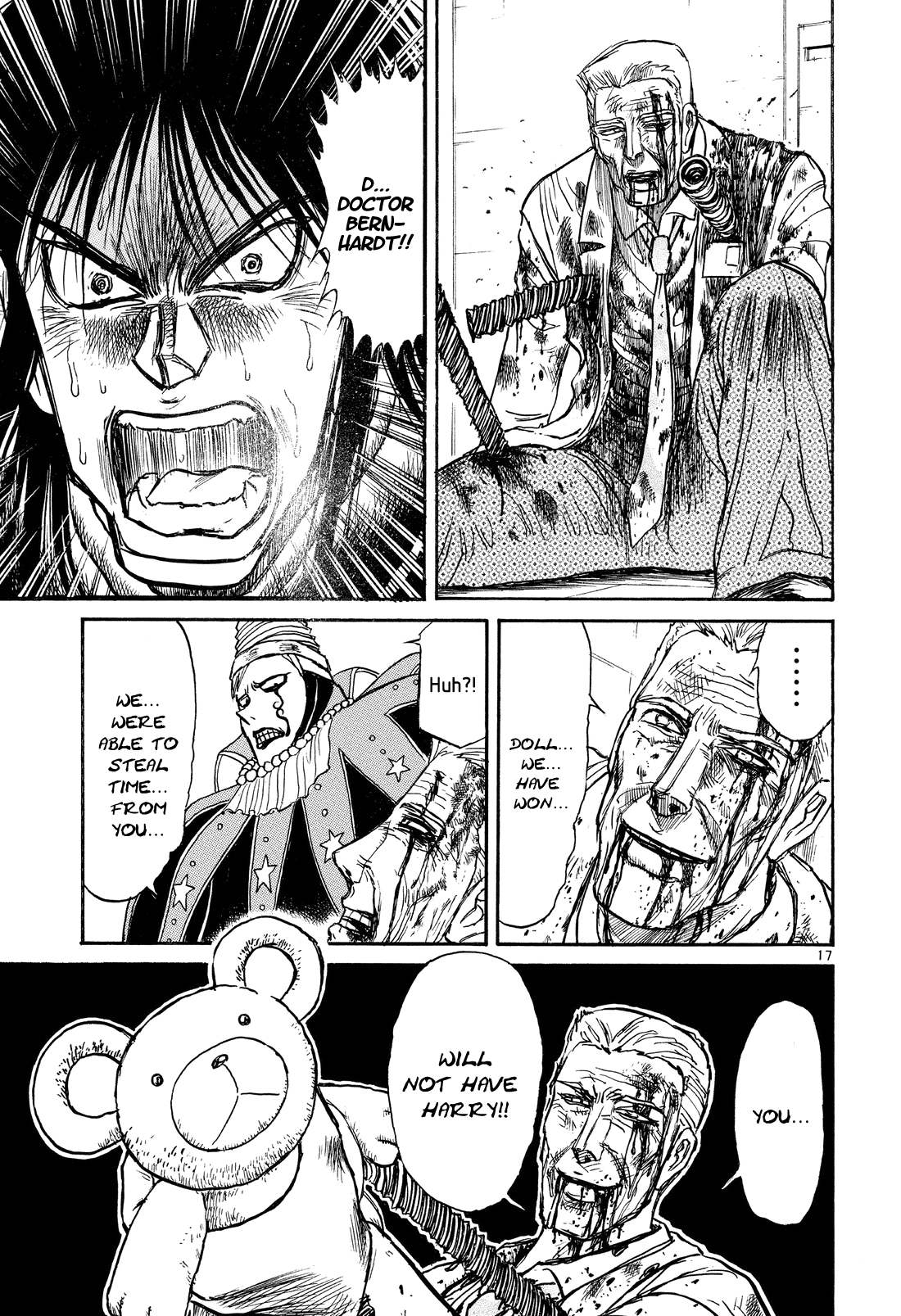Karakuri Circus Chapter 359 page 15 - Chapter 359: Deus Ex Machina - Act 26: Time of Life