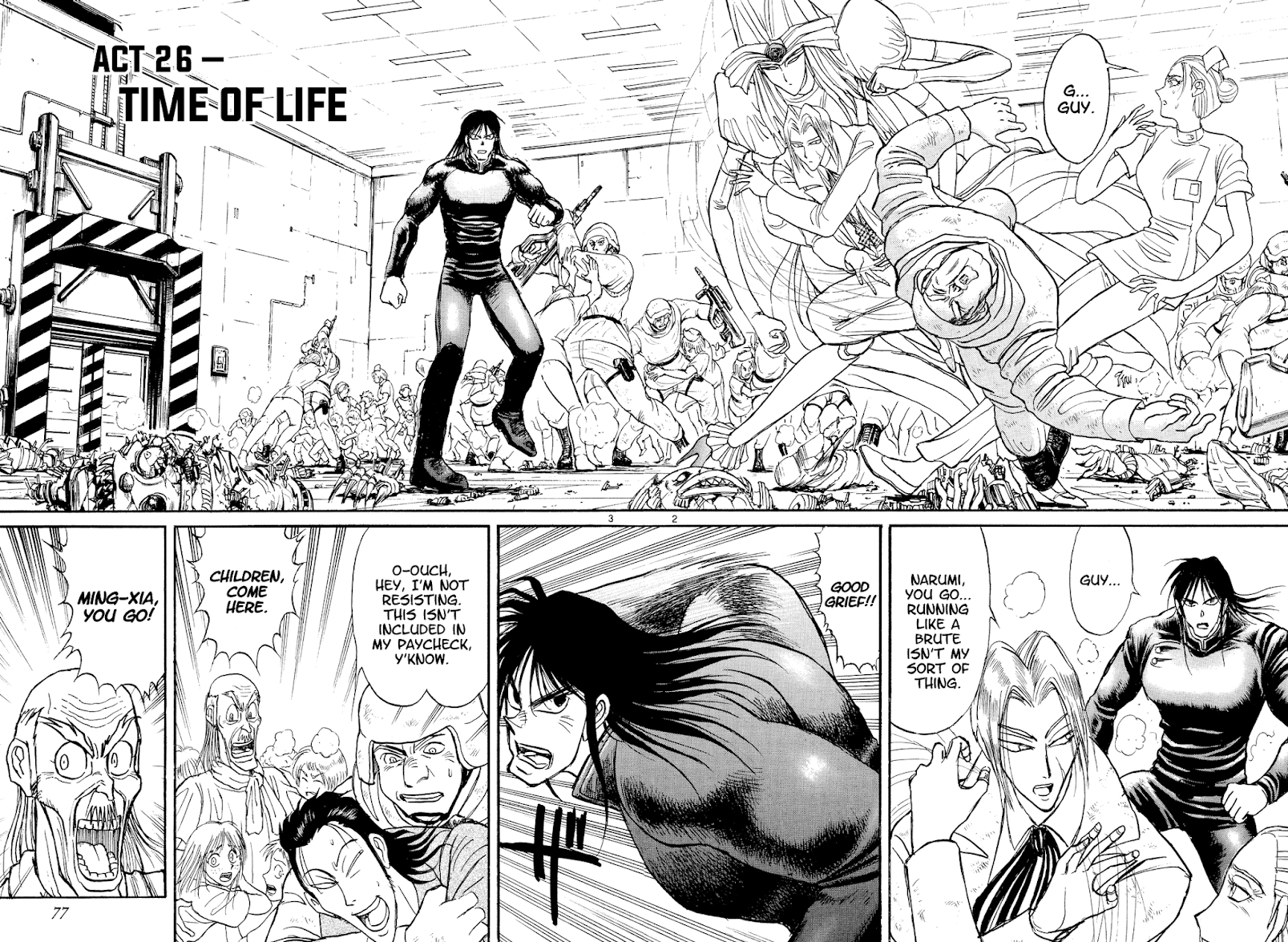 Karakuri Circus Chapter 359 page 2 - Chapter 359: Deus Ex Machina - Act 26: Time of Life