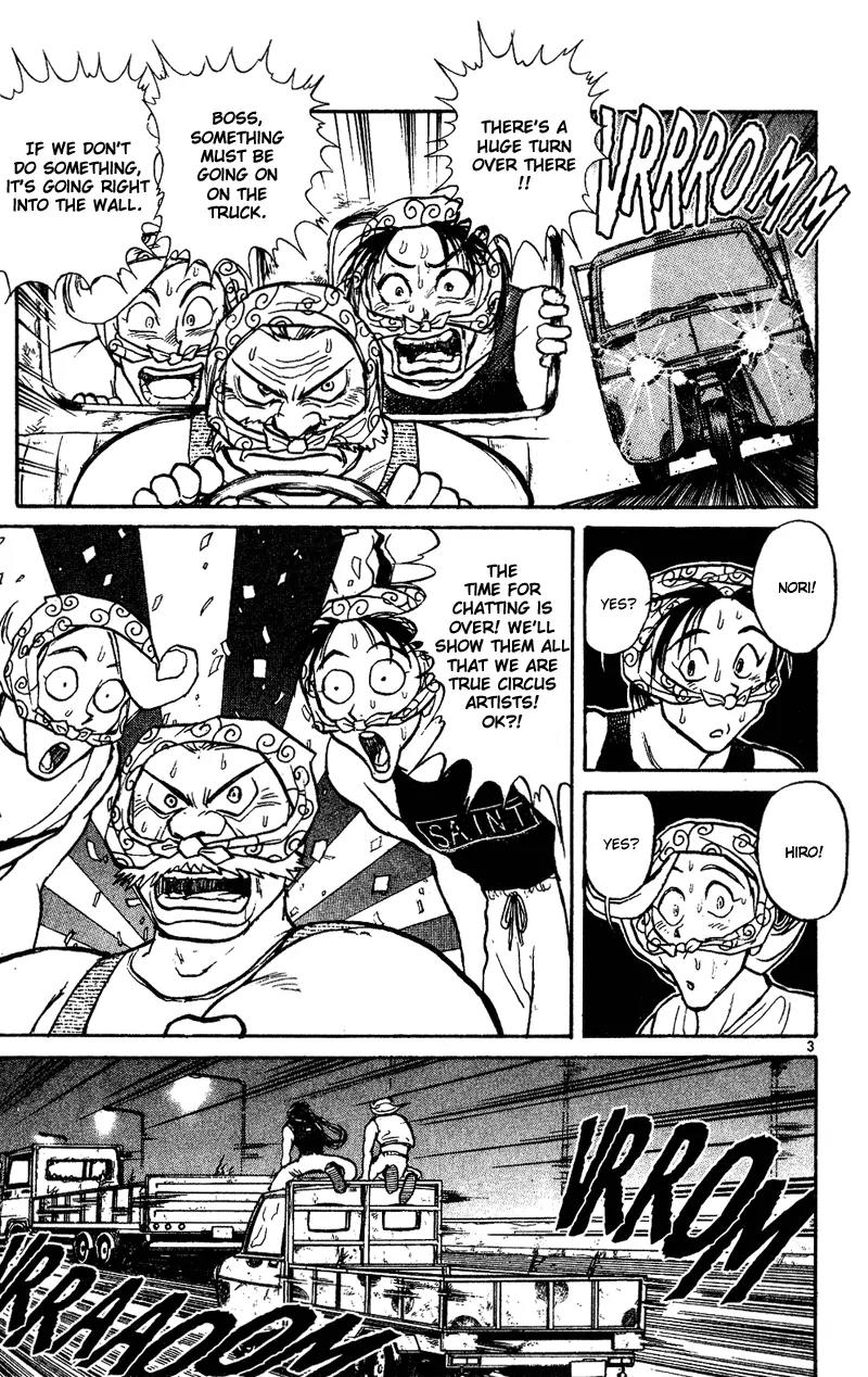 Karakuri Circus Chapter 36 page 3 - Chapter 36: Arrival - Act 2: Circus * Departure