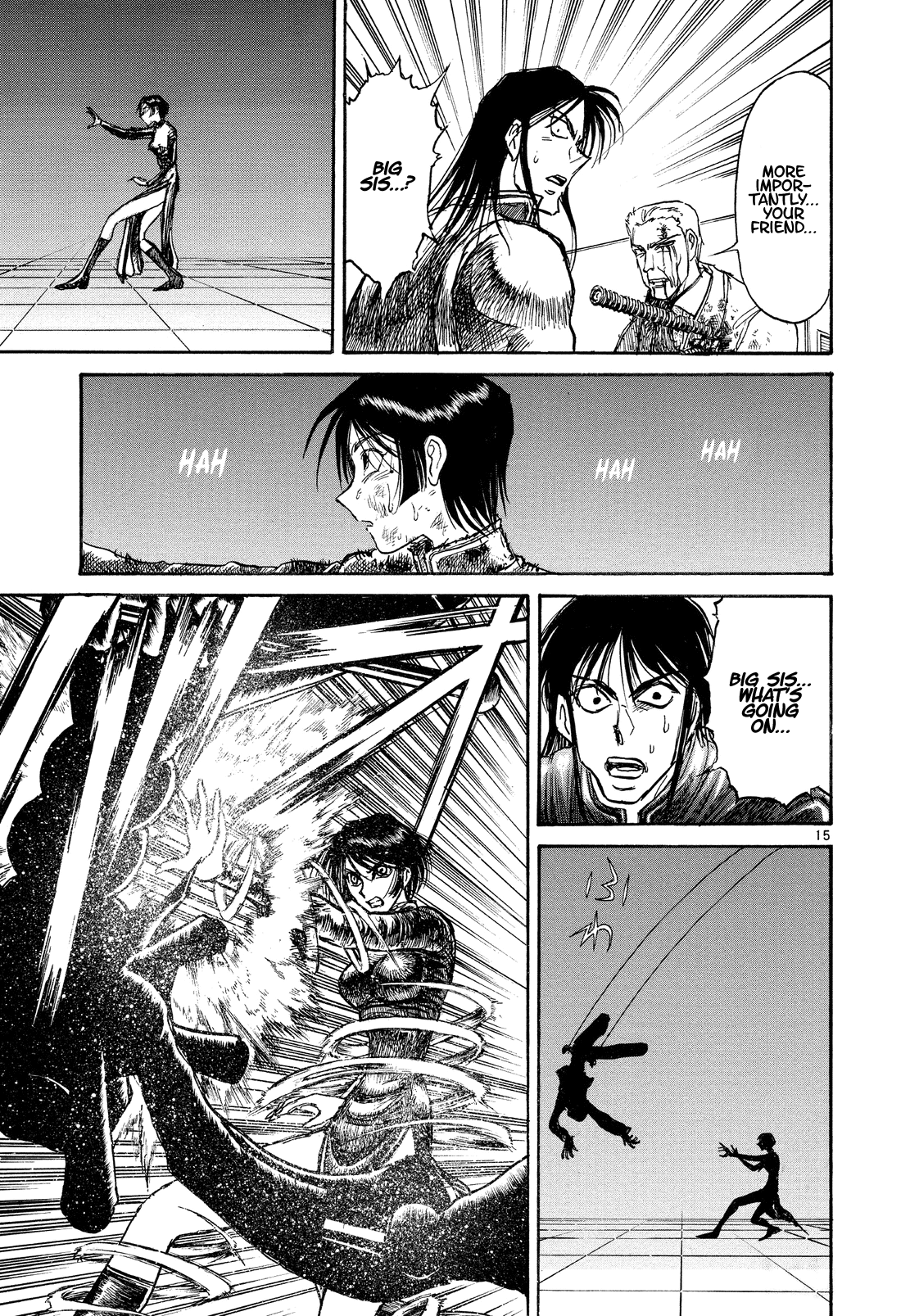 Karakuri Circus Chapter 360 page 15 - Chapter 360: Deus Ex Machina - Act 27: Demon Dance, Scene 1