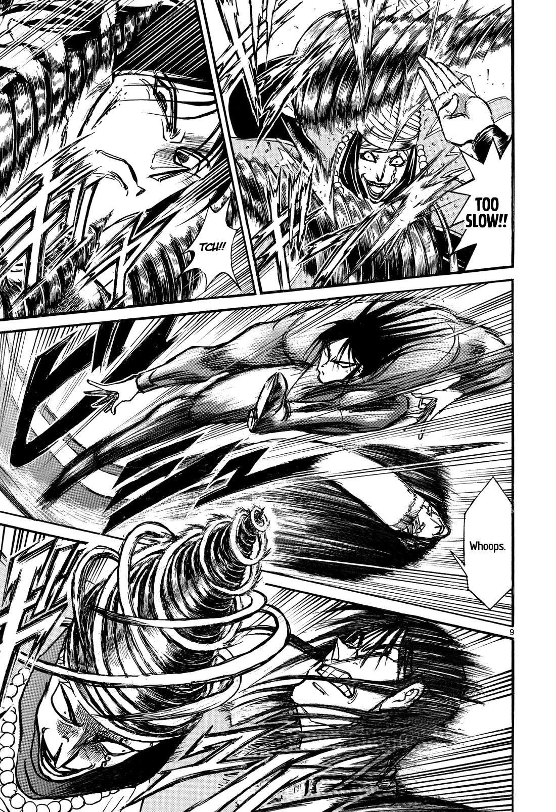 Karakuri Circus Chapter 360 page 9 - Chapter 360: Deus Ex Machina - Act 27: Demon Dance, Scene 1