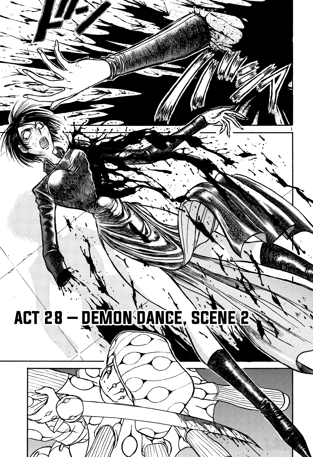 Karakuri Circus Chapter 361 page 1 - Chapter 361: Deus Ex Machina - Act 28: Demon Dance, Scene 2
