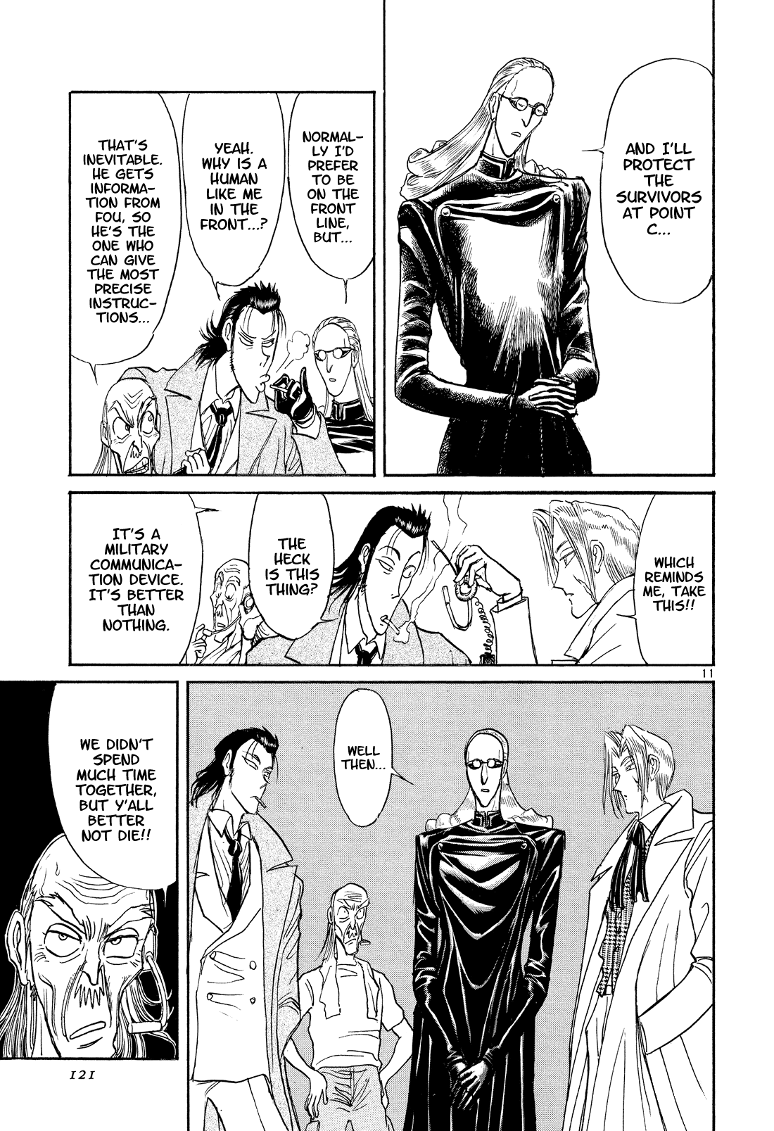 Karakuri Circus Chapter 361 page 11 - Chapter 361: Deus Ex Machina - Act 28: Demon Dance, Scene 2