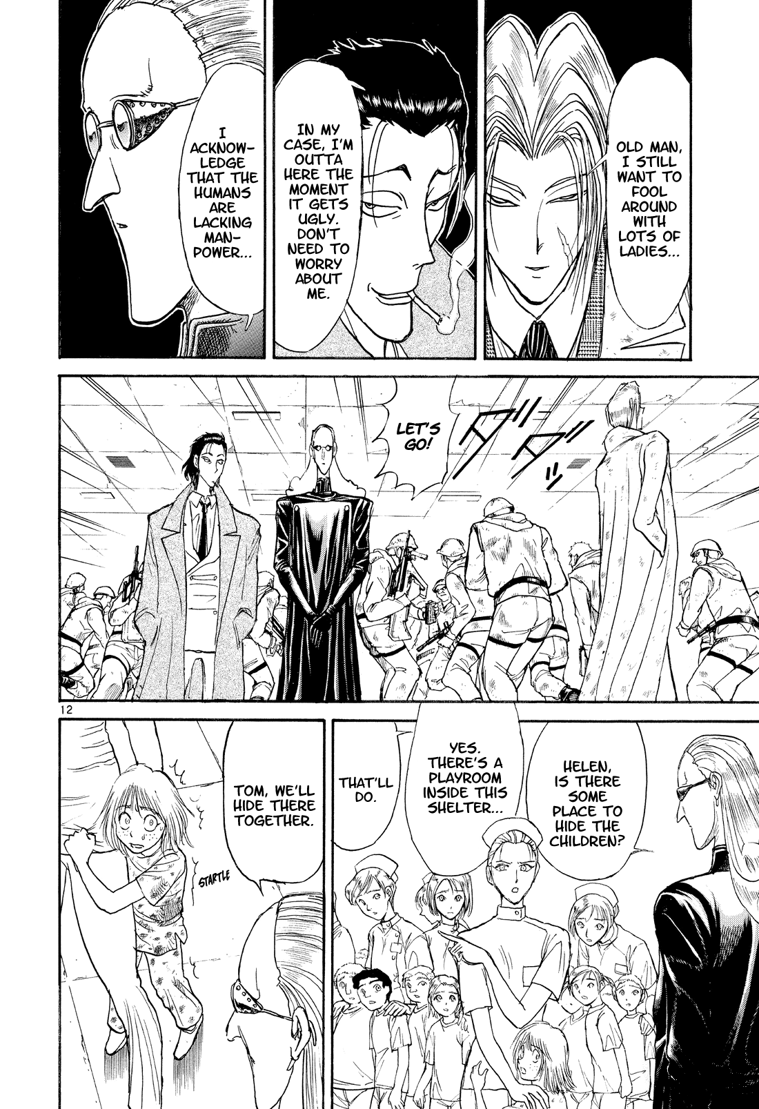 Karakuri Circus Chapter 361 page 12 - Chapter 361: Deus Ex Machina - Act 28: Demon Dance, Scene 2