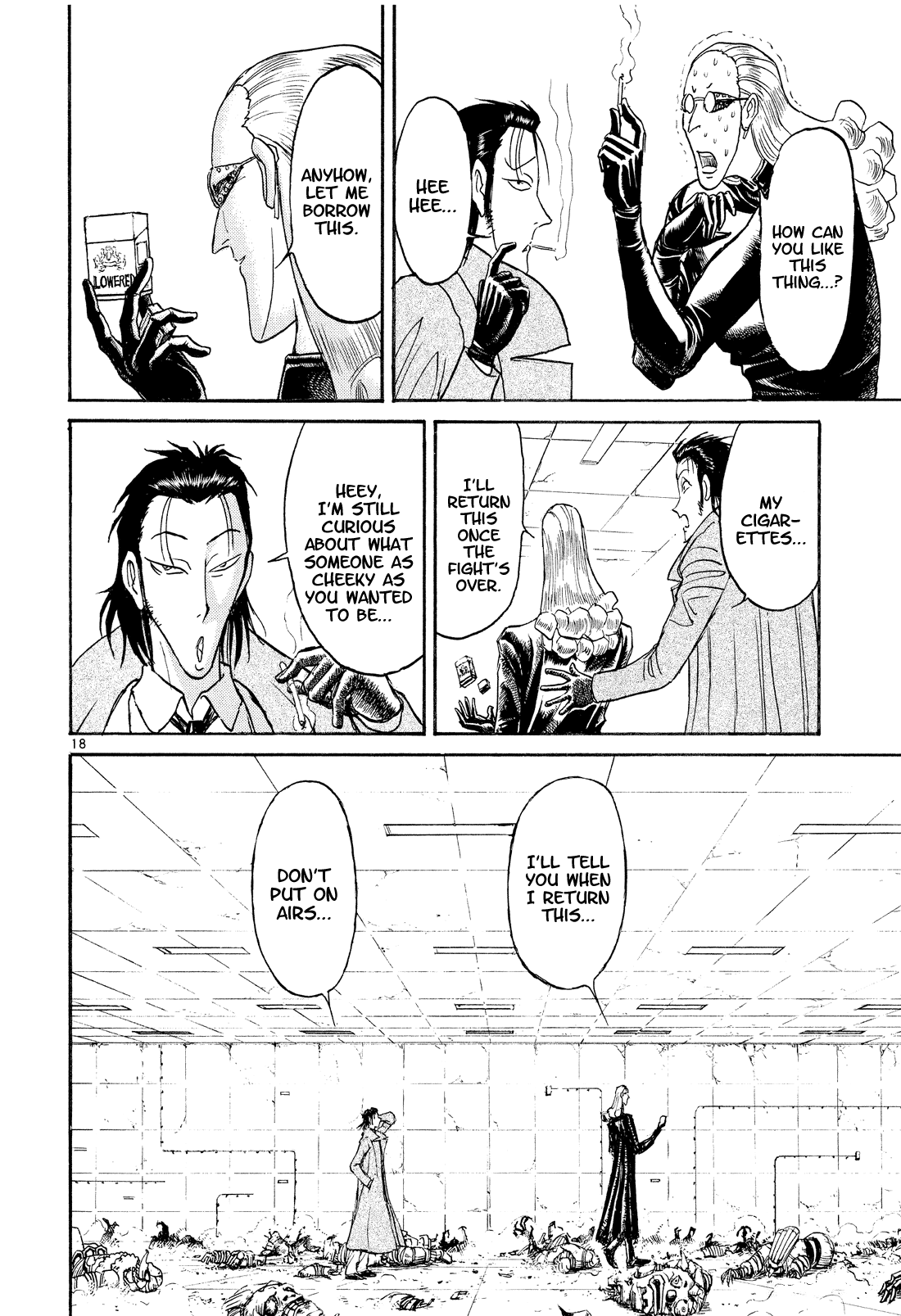 Karakuri Circus Chapter 361 page 18 - Chapter 361: Deus Ex Machina - Act 28: Demon Dance, Scene 2