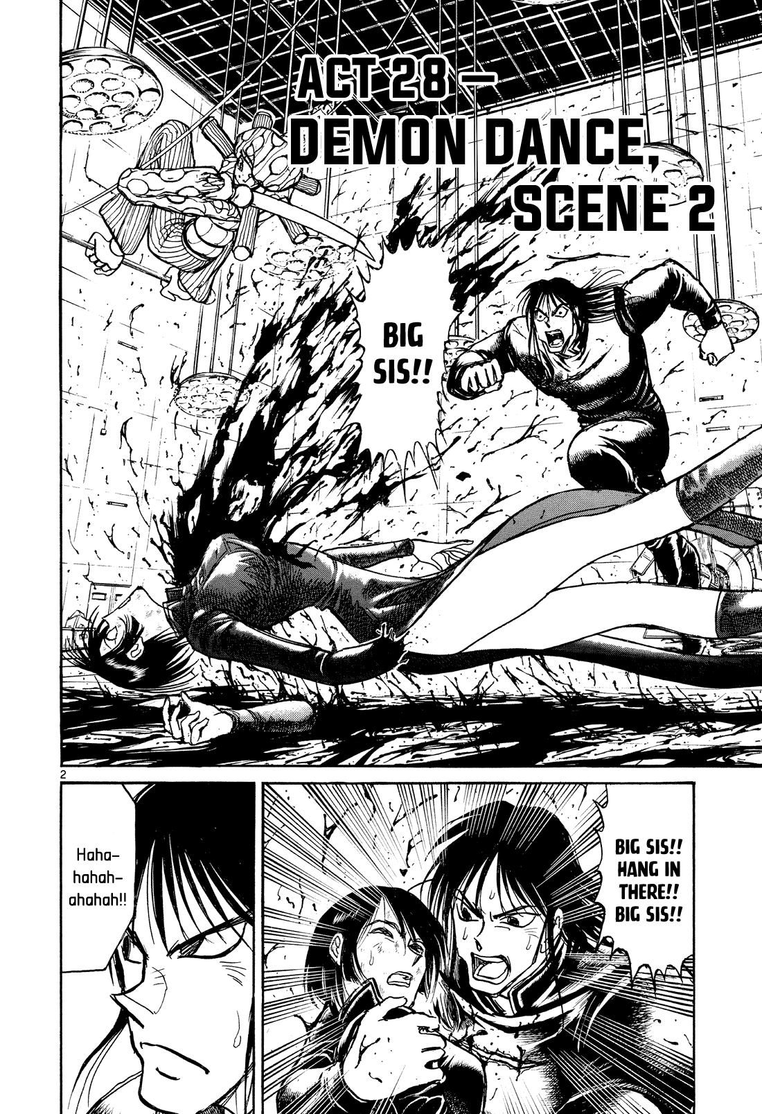Karakuri Circus Chapter 361 page 2 - Chapter 361: Deus Ex Machina - Act 28: Demon Dance, Scene 2