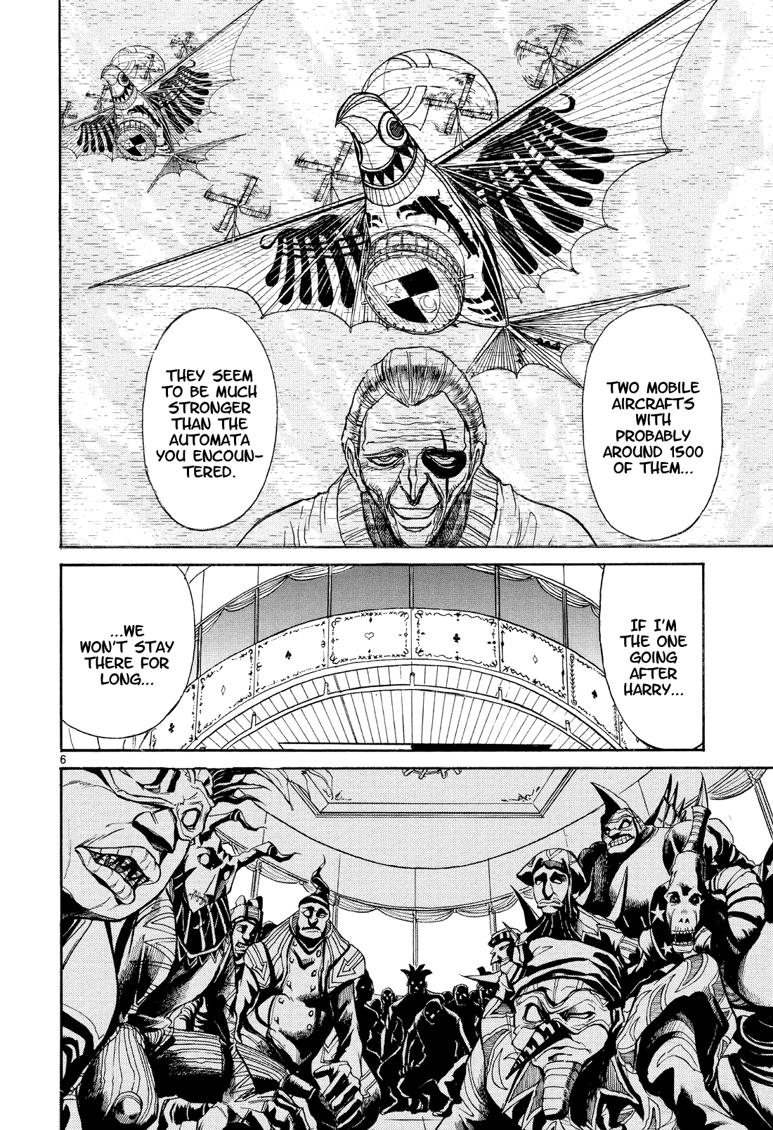 Karakuri Circus Chapter 361 page 6 - Chapter 361: Deus Ex Machina - Act 28: Demon Dance, Scene 2