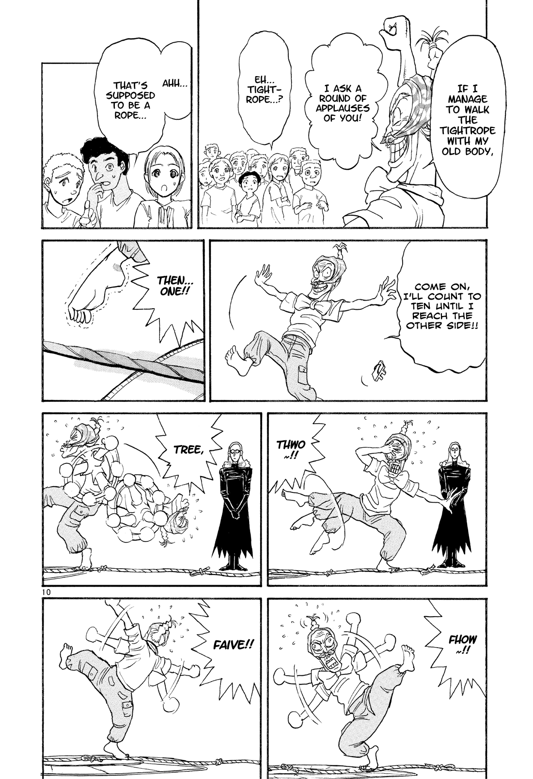 Karakuri Circus Chapter 362 page 10 - Chapter 362: Deus Ex Machina - Act 29: Demon Dance, Scene 3