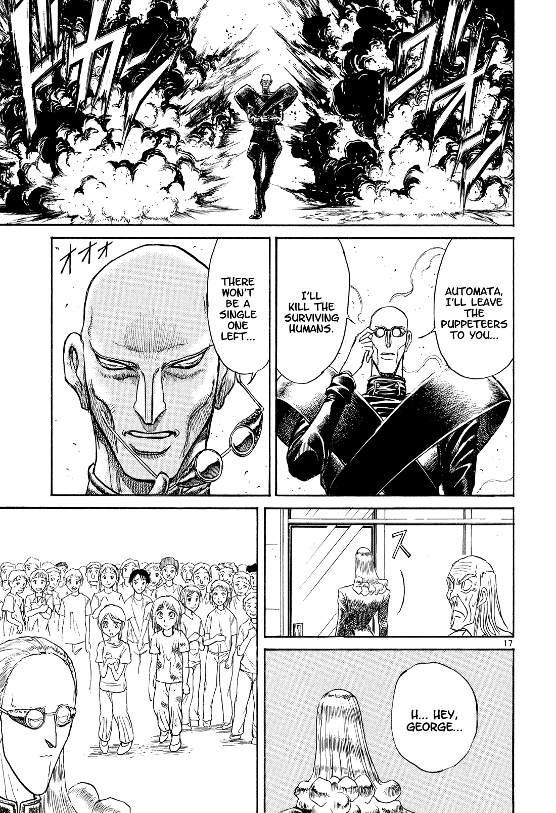Karakuri Circus Chapter 362 page 17 - Chapter 362: Deus Ex Machina - Act 29: Demon Dance, Scene 3