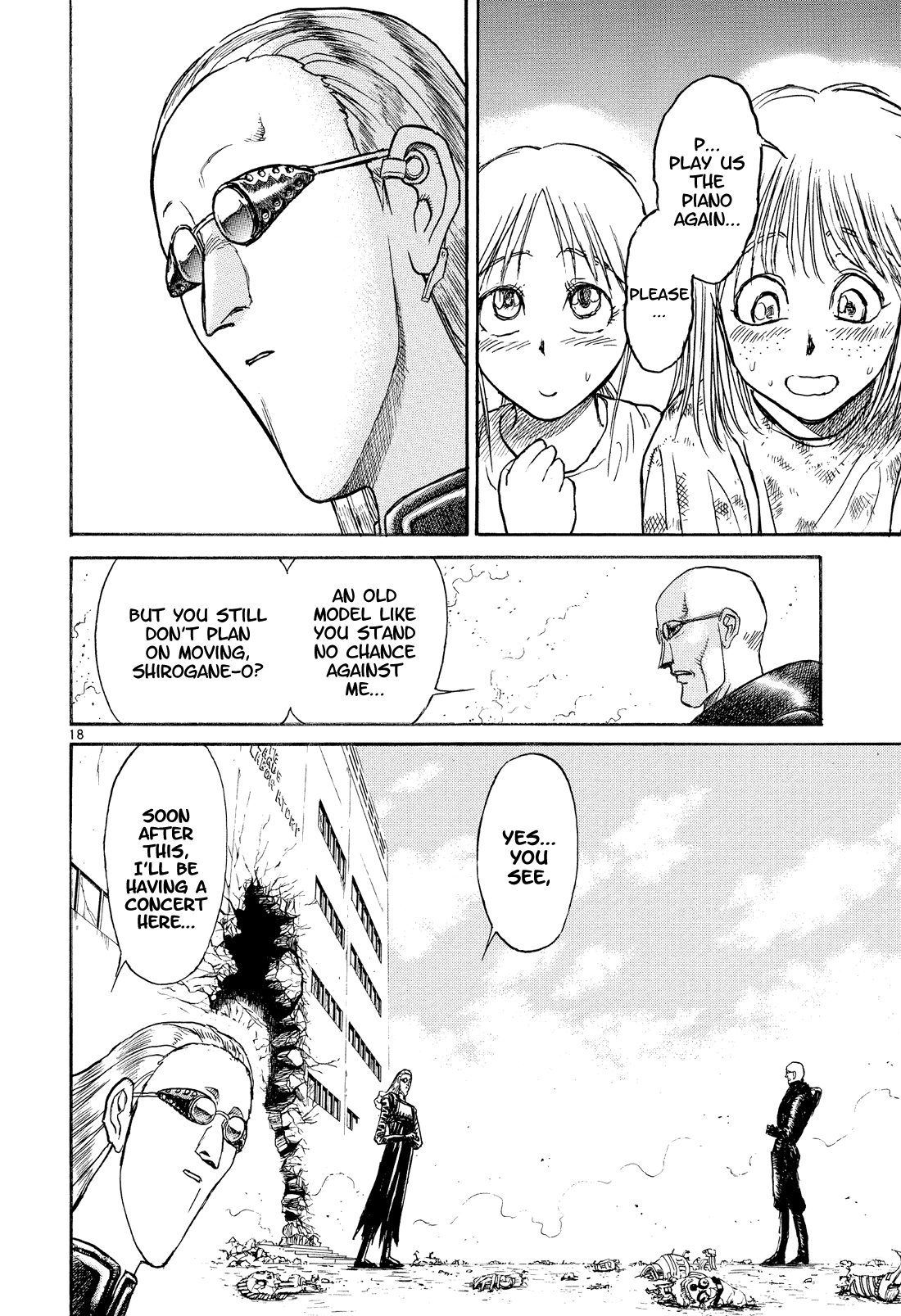 Karakuri Circus Chapter 362 page 18 - Chapter 362: Deus Ex Machina - Act 29: Demon Dance, Scene 3