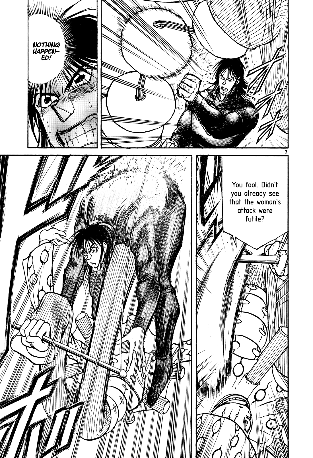 Karakuri Circus Chapter 362 page 3 - Chapter 362: Deus Ex Machina - Act 29: Demon Dance, Scene 3