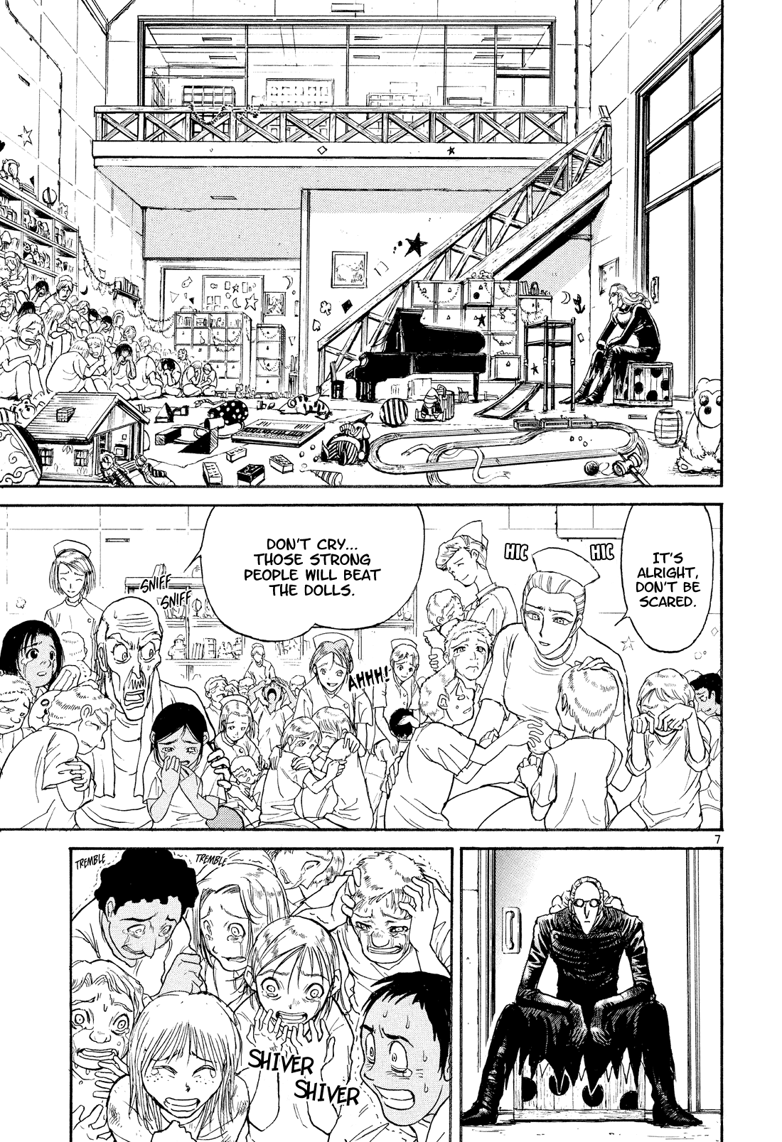 Karakuri Circus Chapter 362 page 7 - Chapter 362: Deus Ex Machina - Act 29: Demon Dance, Scene 3
