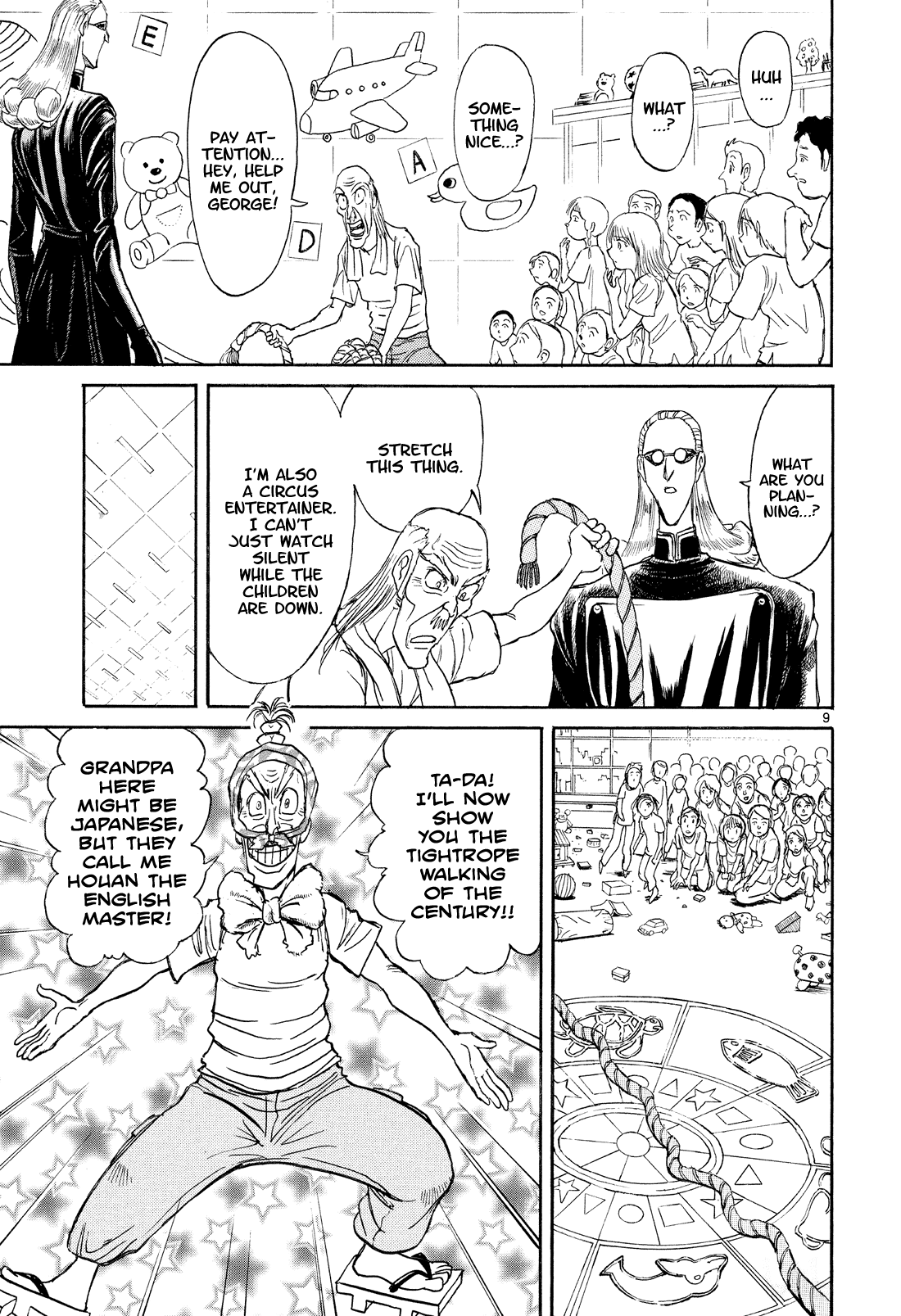 Karakuri Circus Chapter 362 page 9 - Chapter 362: Deus Ex Machina - Act 29: Demon Dance, Scene 3