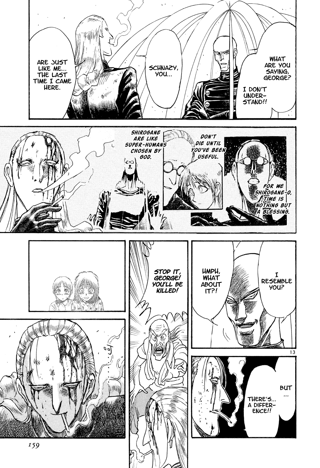 Karakuri Circus Chapter 363 page 13 - Chapter 363: Deus Ex Machina - Act 30: Demon Dance, Scene 4