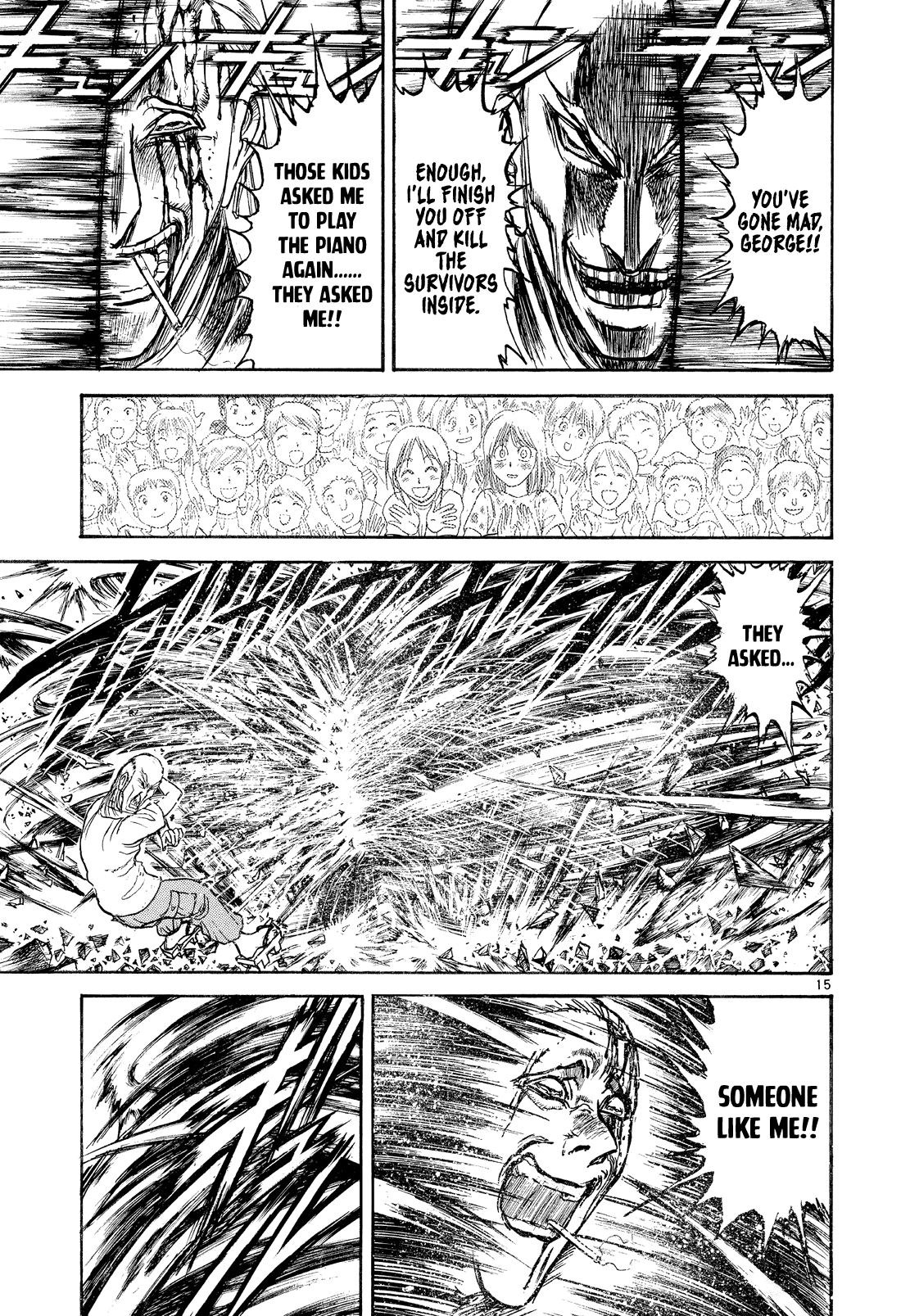 Karakuri Circus Chapter 363 page 15 - Chapter 363: Deus Ex Machina - Act 30: Demon Dance, Scene 4