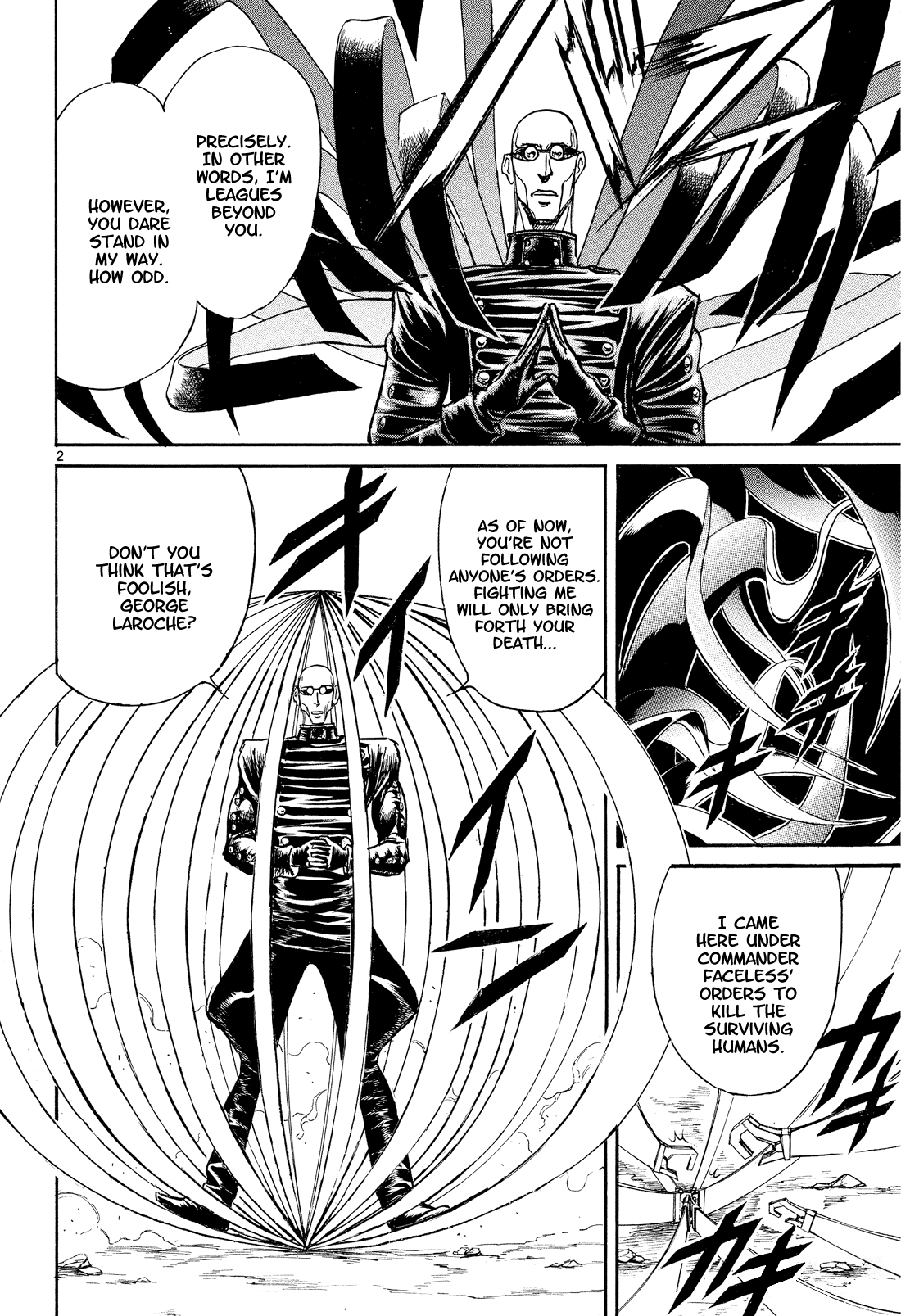Karakuri Circus Chapter 363 page 2 - Chapter 363: Deus Ex Machina - Act 30: Demon Dance, Scene 4