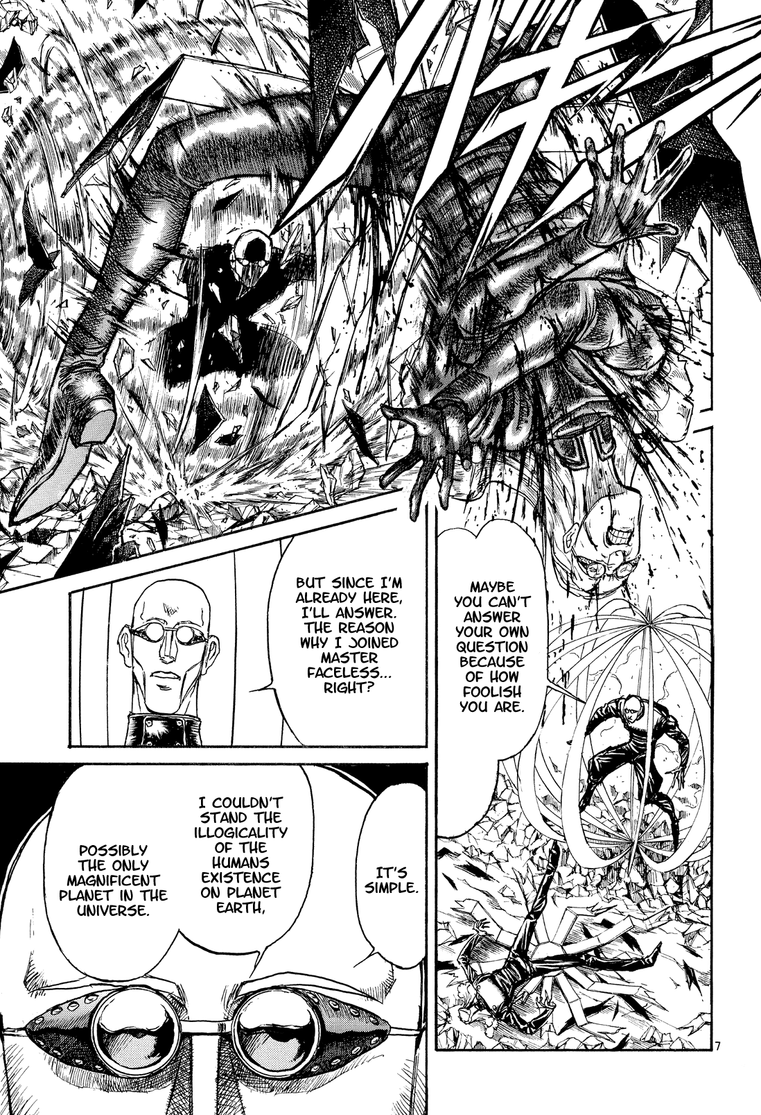 Karakuri Circus Chapter 363 page 7 - Chapter 363: Deus Ex Machina - Act 30: Demon Dance, Scene 4