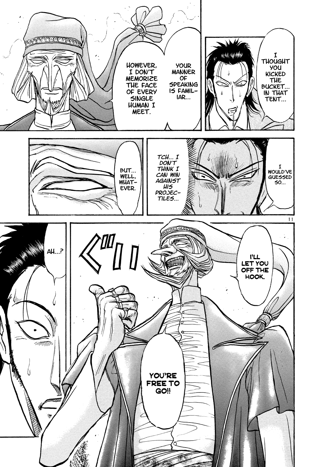 Karakuri Circus Chapter 364 page 11 - Chapter 364: Deus Ex Machina - Act 31: Demon Dance, Scene 5