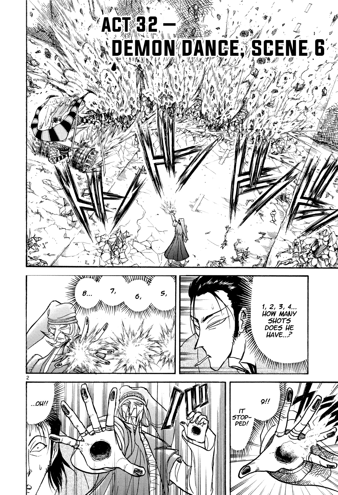 Karakuri Circus Chapter 365 page 2 - Chapter 365: Deus Ex Machina - Act 32: Demon Dance, Scene 6