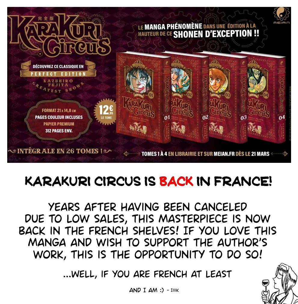 Karakuri Circus Chapter 366 page 2 - Chapter 366: Deus Ex Machina - Act 33: Demon Dance, Scene 7