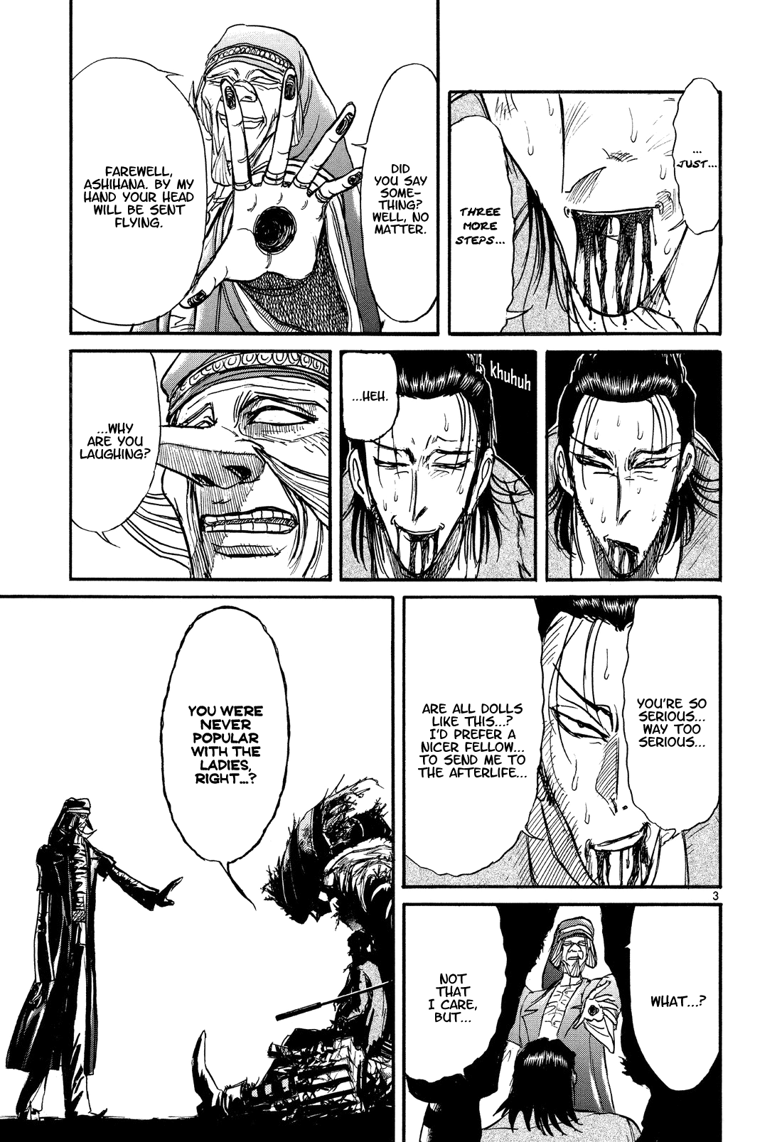 Karakuri Circus Chapter 366 page 9 - Chapter 366: Deus Ex Machina - Act 33: Demon Dance, Scene 7