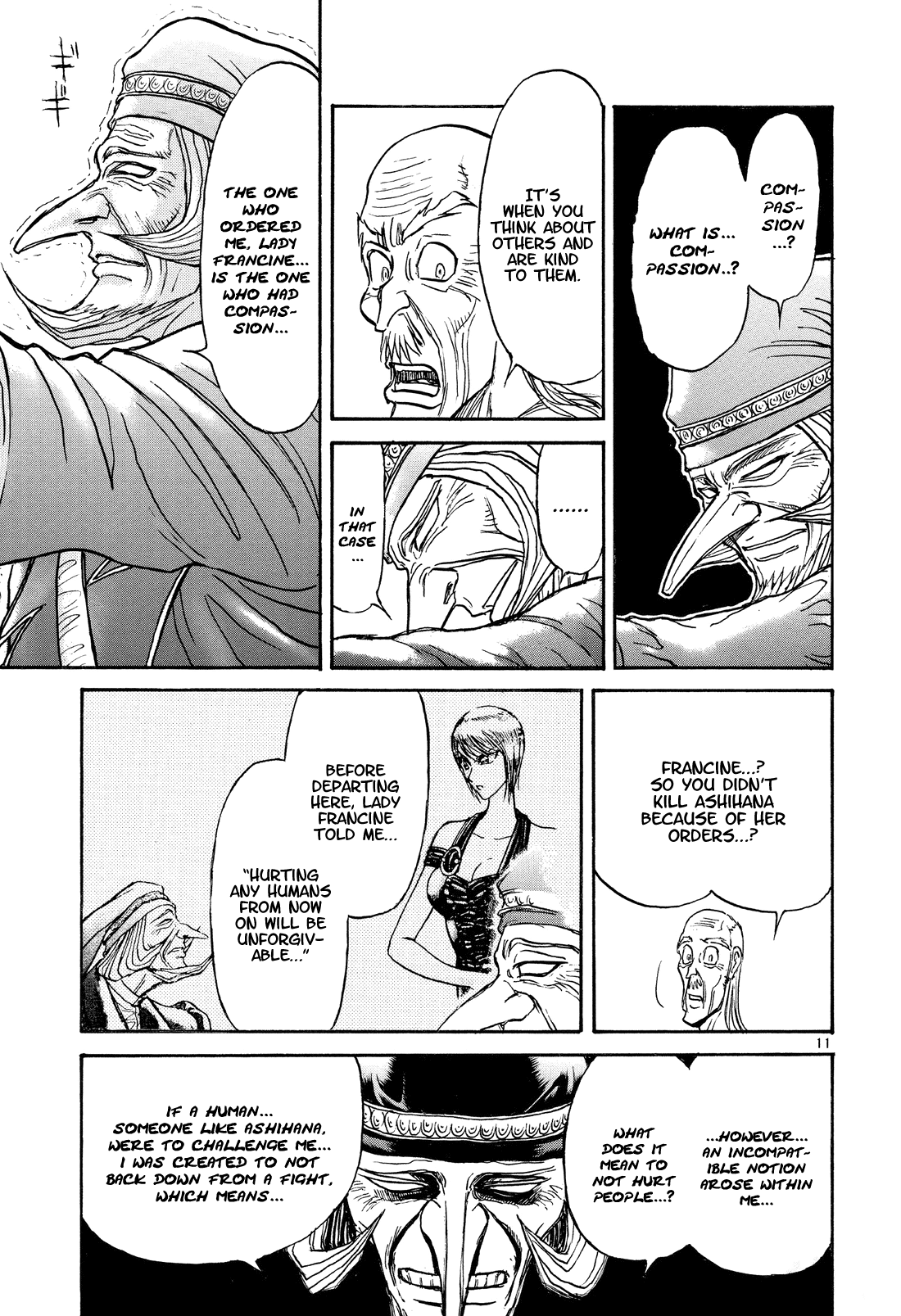 Karakuri Circus Chapter 369 page 10 - Chapter 369: Deus Ex Machina - Act 36: Escape (EXODUS)