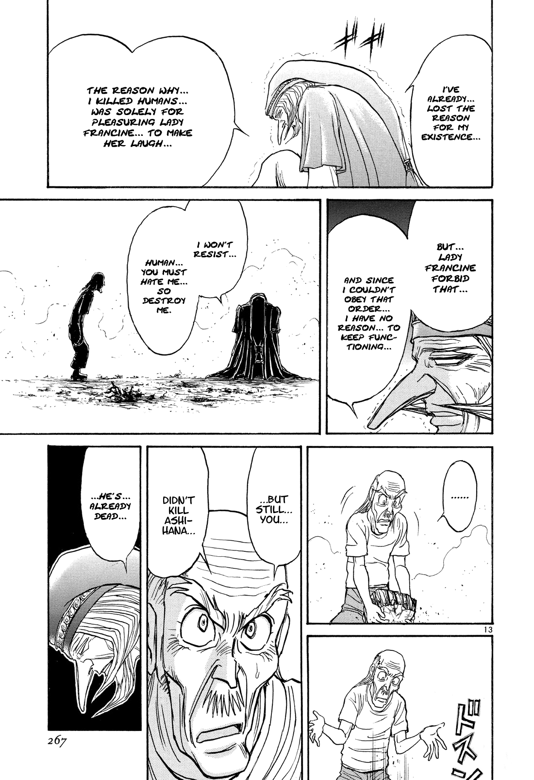 Karakuri Circus Chapter 369 page 12 - Chapter 369: Deus Ex Machina - Act 36: Escape (EXODUS)