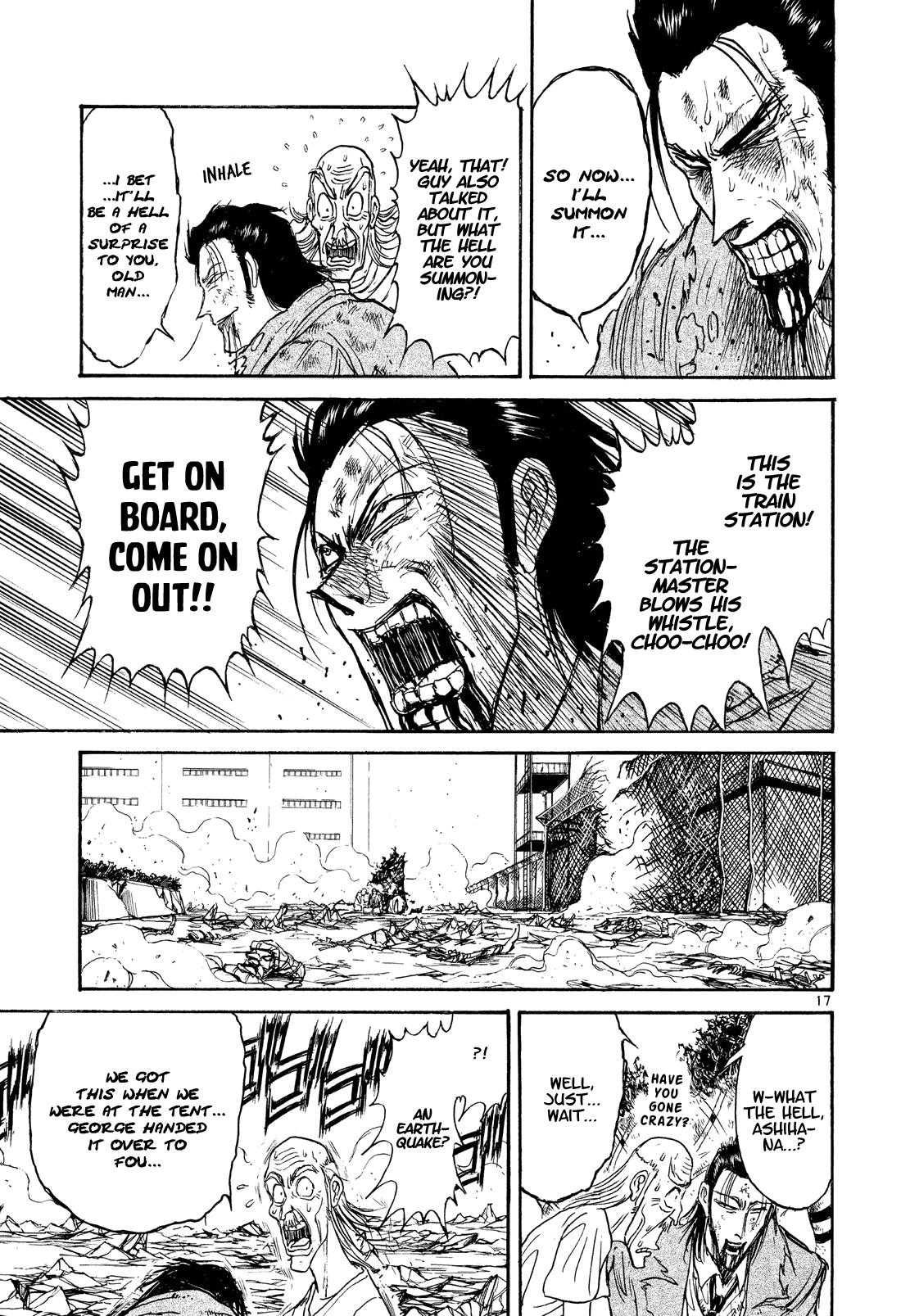 Karakuri Circus Chapter 369 page 16 - Chapter 369: Deus Ex Machina - Act 36: Escape (EXODUS)