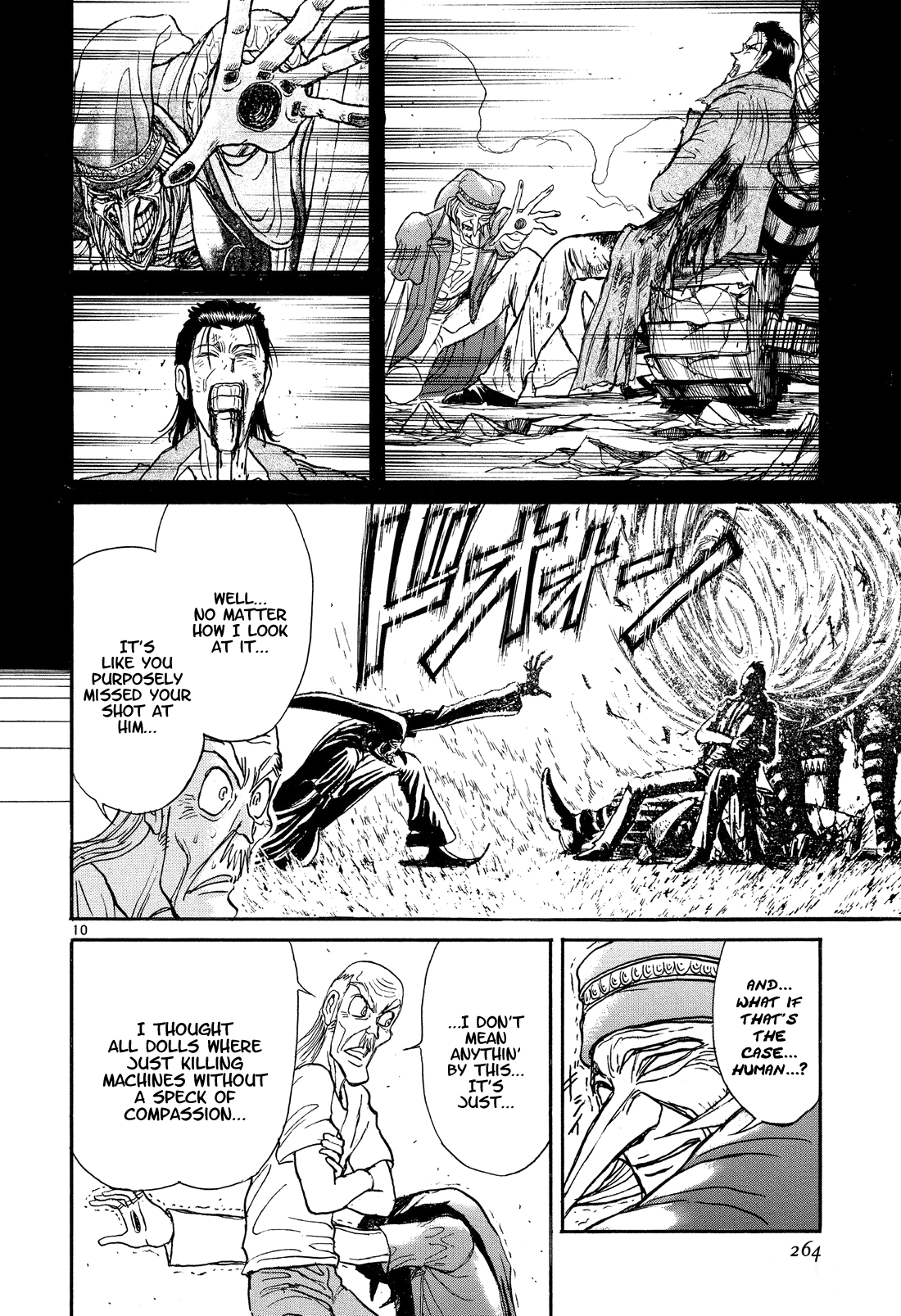 Karakuri Circus Chapter 369 page 9 - Chapter 369: Deus Ex Machina - Act 36: Escape (EXODUS)