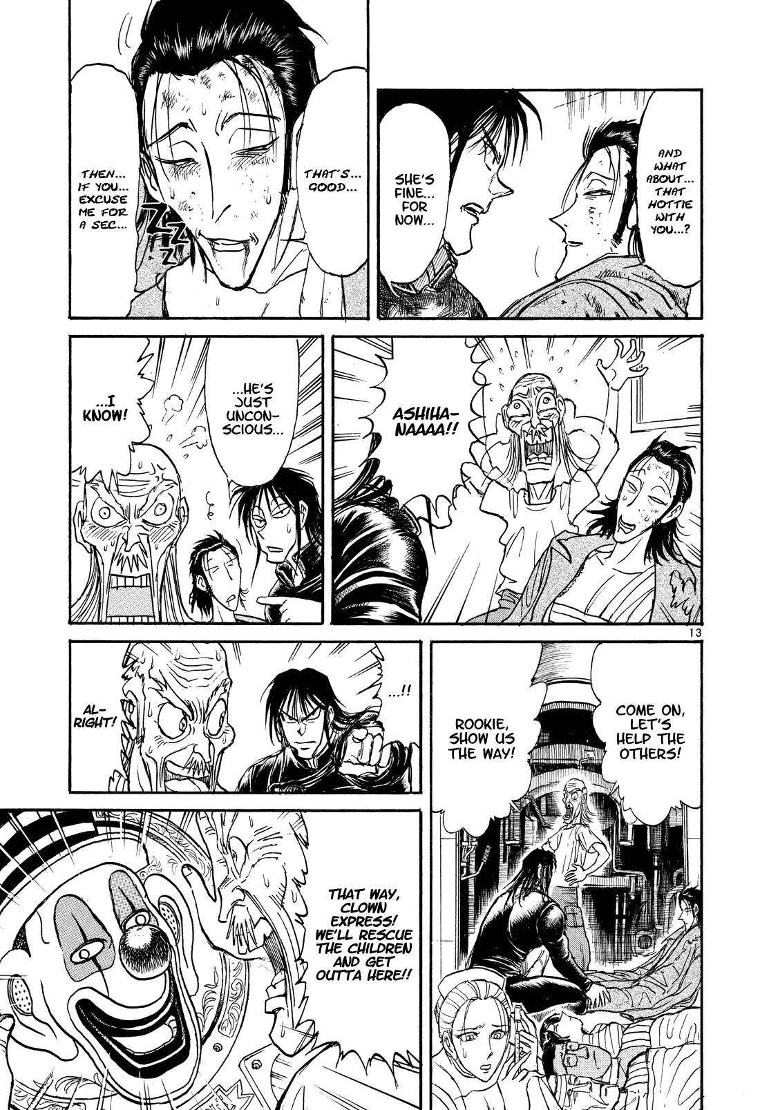 Karakuri Circus Chapter 370 page 12 - Chapter 370: Deus Ex Machina - Act 37: Truly I Tell You: Stay Alive