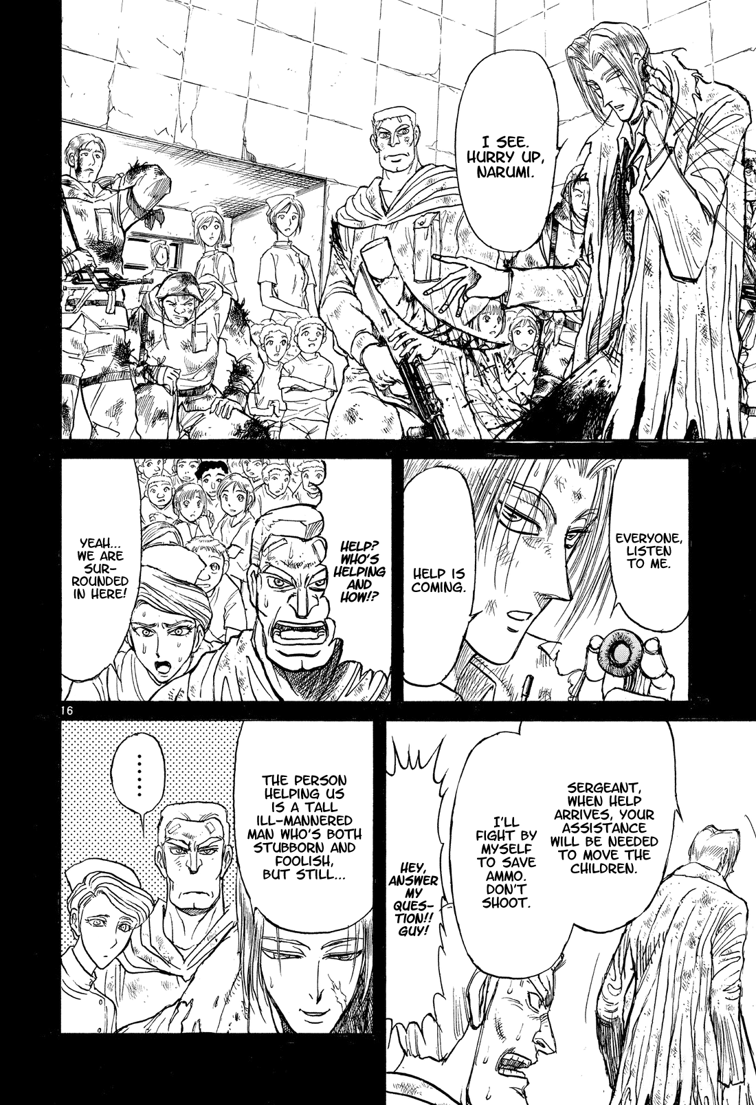 Karakuri Circus Chapter 370 page 15 - Chapter 370: Deus Ex Machina - Act 37: Truly I Tell You: Stay Alive