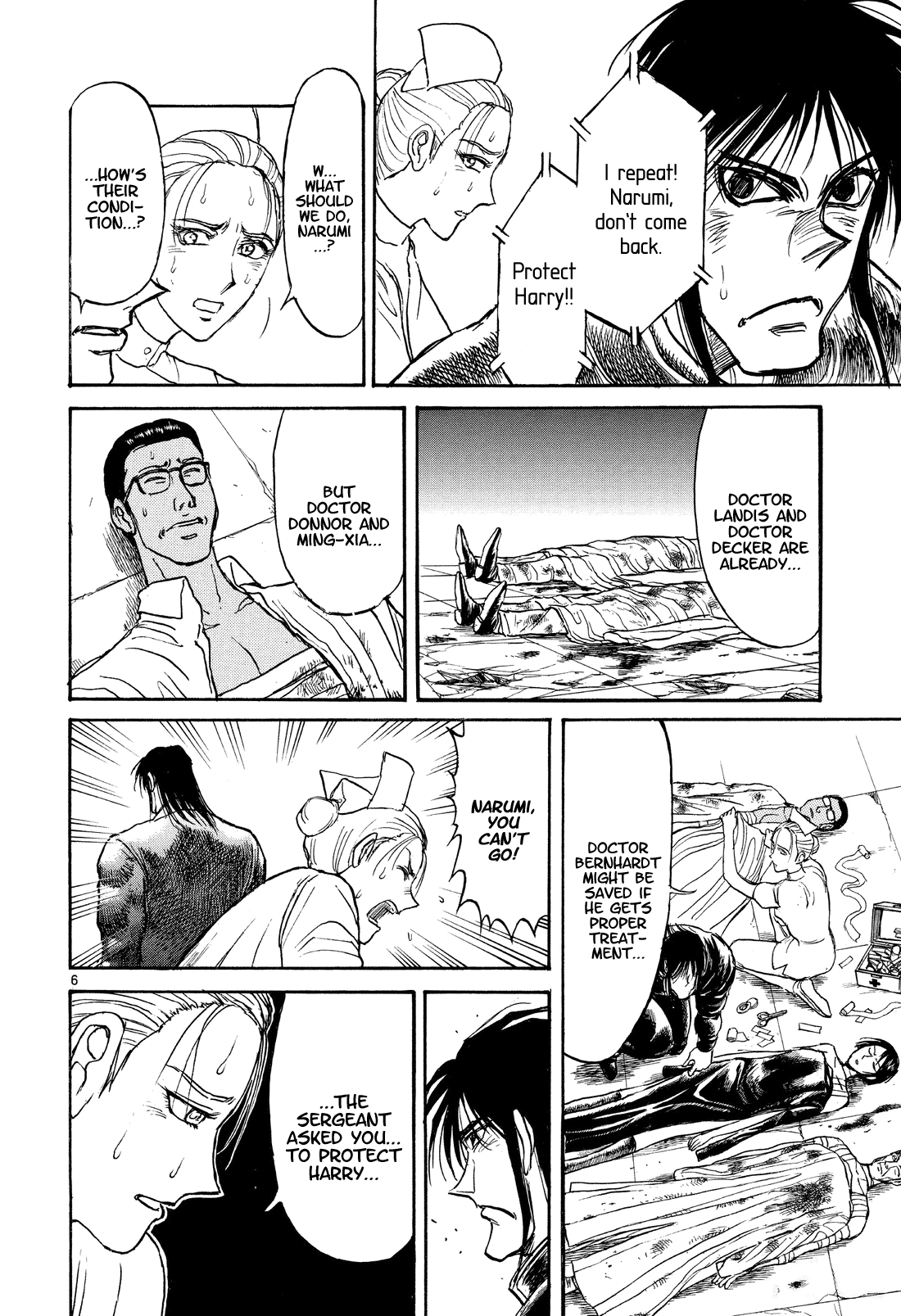 Karakuri Circus Chapter 370 page 6 - Chapter 370: Deus Ex Machina - Act 37: Truly I Tell You: Stay Alive