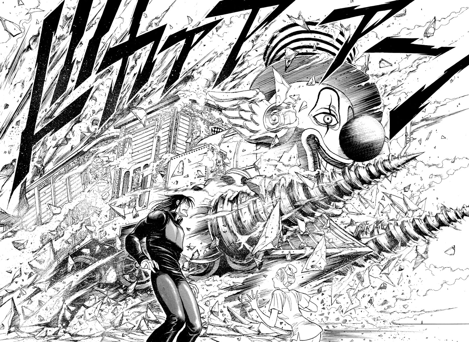 Karakuri Circus Chapter 370 page 8 - Chapter 370: Deus Ex Machina - Act 37: Truly I Tell You: Stay Alive