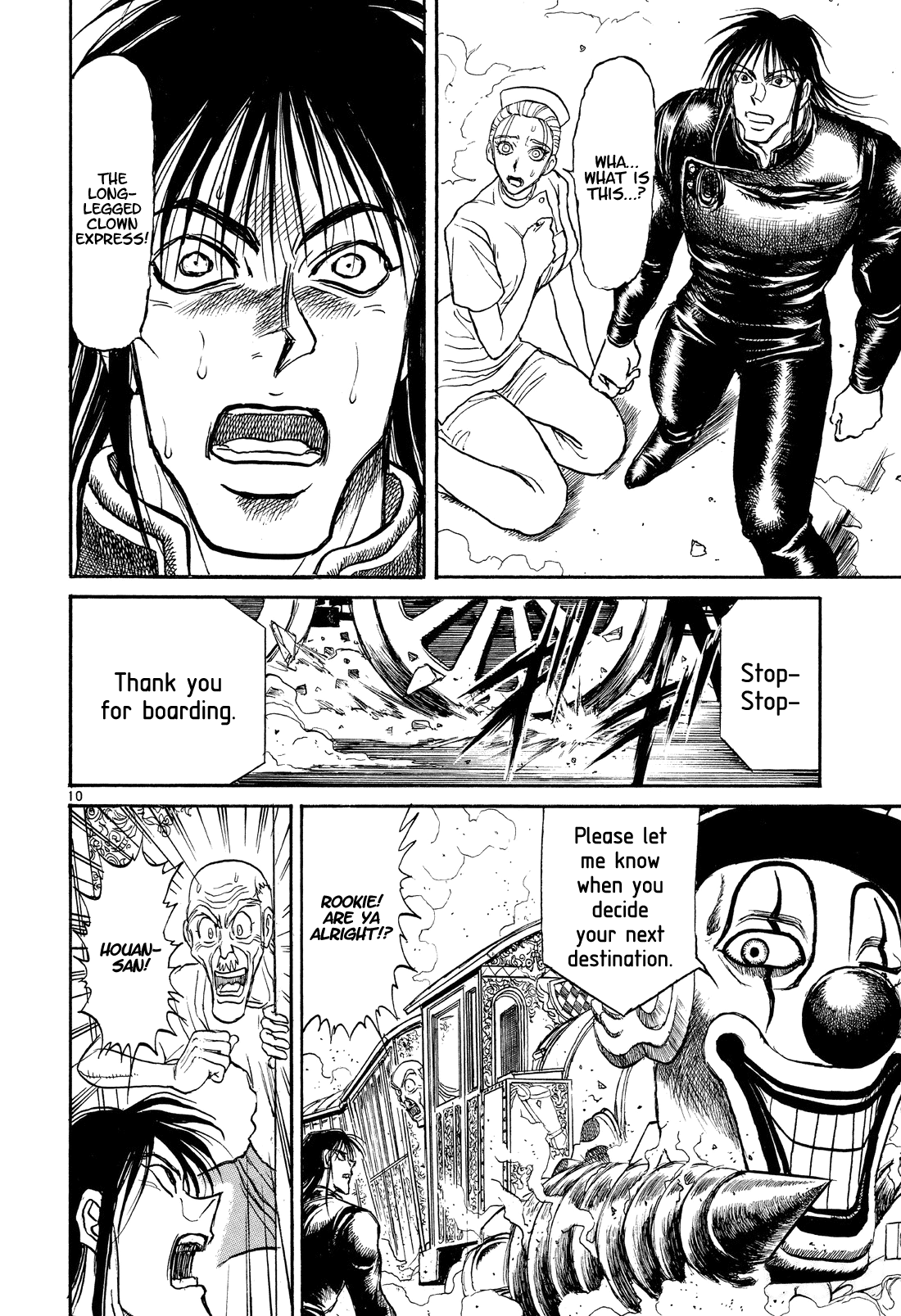 Karakuri Circus Chapter 370 page 9 - Chapter 370: Deus Ex Machina - Act 37: Truly I Tell You: Stay Alive