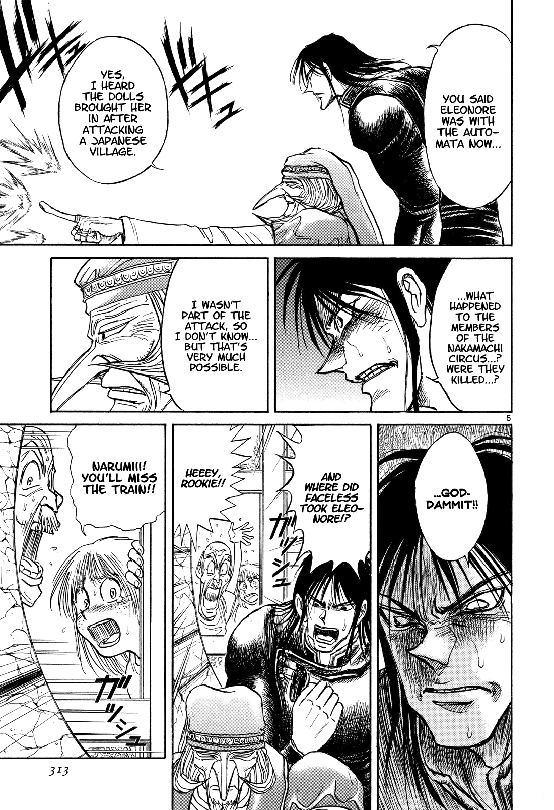 Karakuri Circus Chapter 372 page 5 - Chapter 372: Deus Ex Machina - Act 39: Temporary Closing, Coming Next: In The Sky