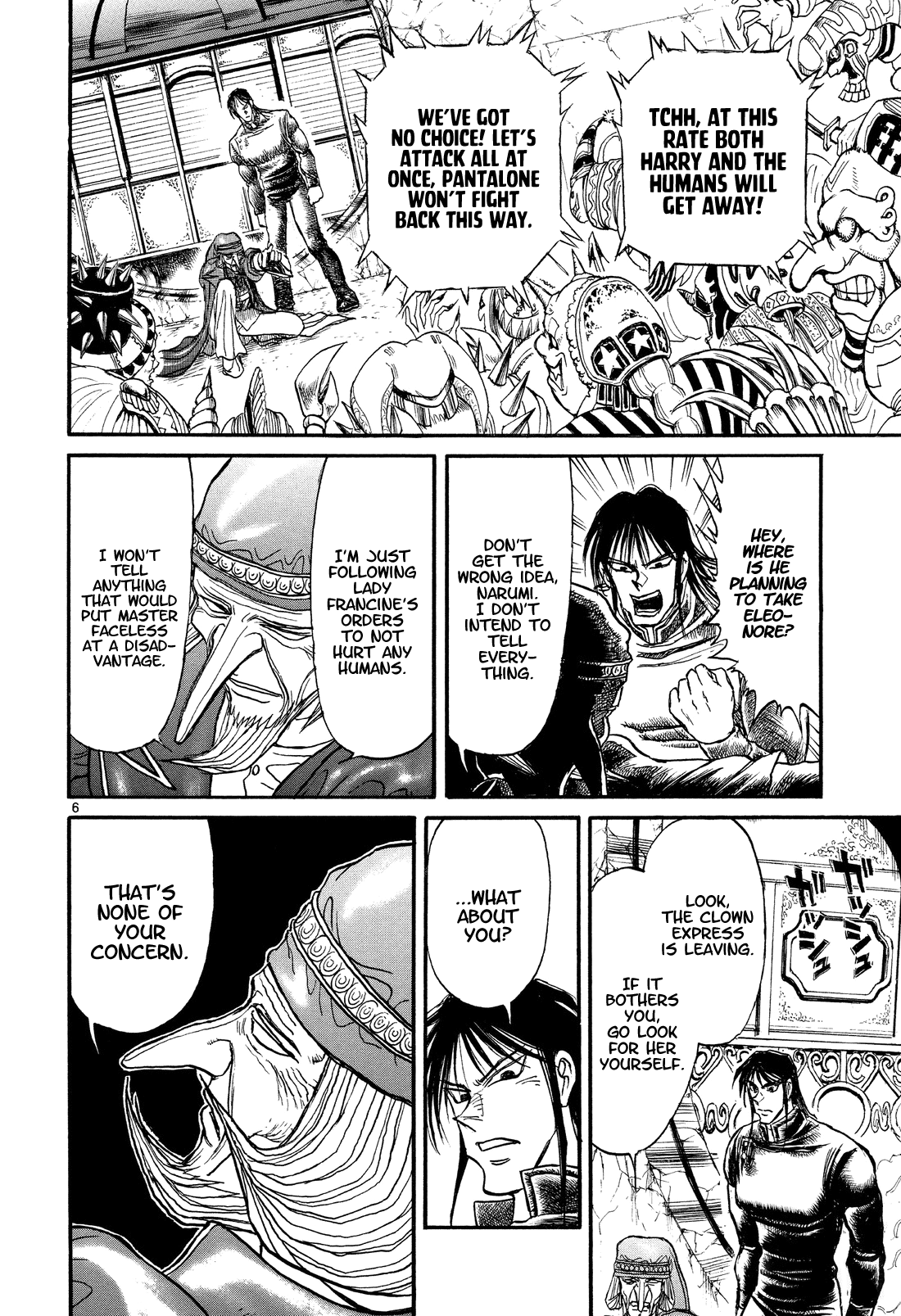 Karakuri Circus Chapter 372 page 6 - Chapter 372: Deus Ex Machina - Act 39: Temporary Closing, Coming Next: In The Sky