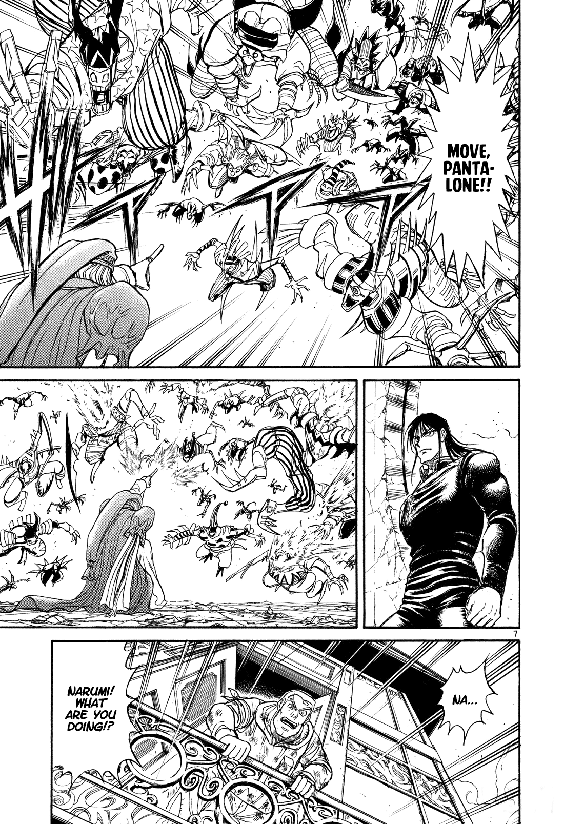Karakuri Circus Chapter 372 page 7 - Chapter 372: Deus Ex Machina - Act 39: Temporary Closing, Coming Next: In The Sky