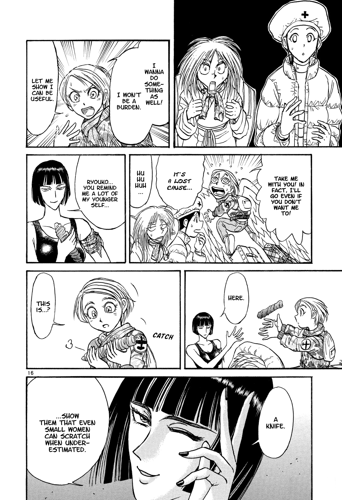 Karakuri Circus Chapter 373 page 16 - Chapter 373: Deus Ex Machina - Act 40: Chasers