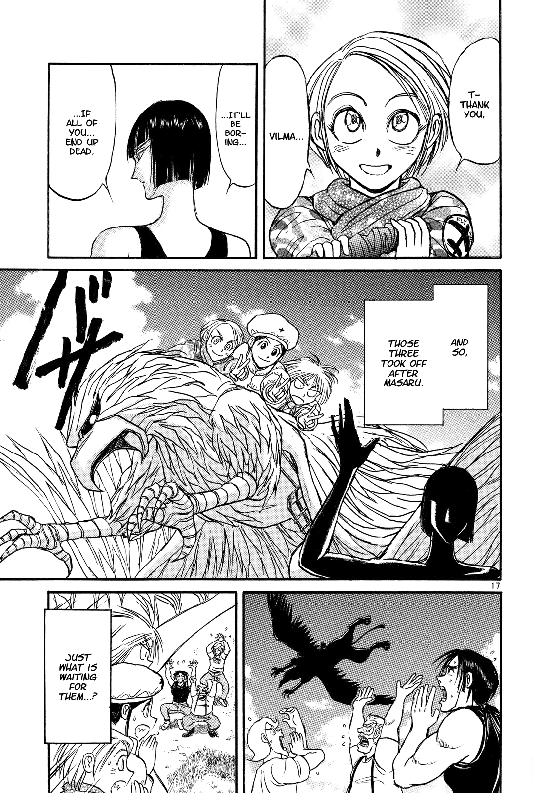 Karakuri Circus Chapter 373 page 17 - Chapter 373: Deus Ex Machina - Act 40: Chasers