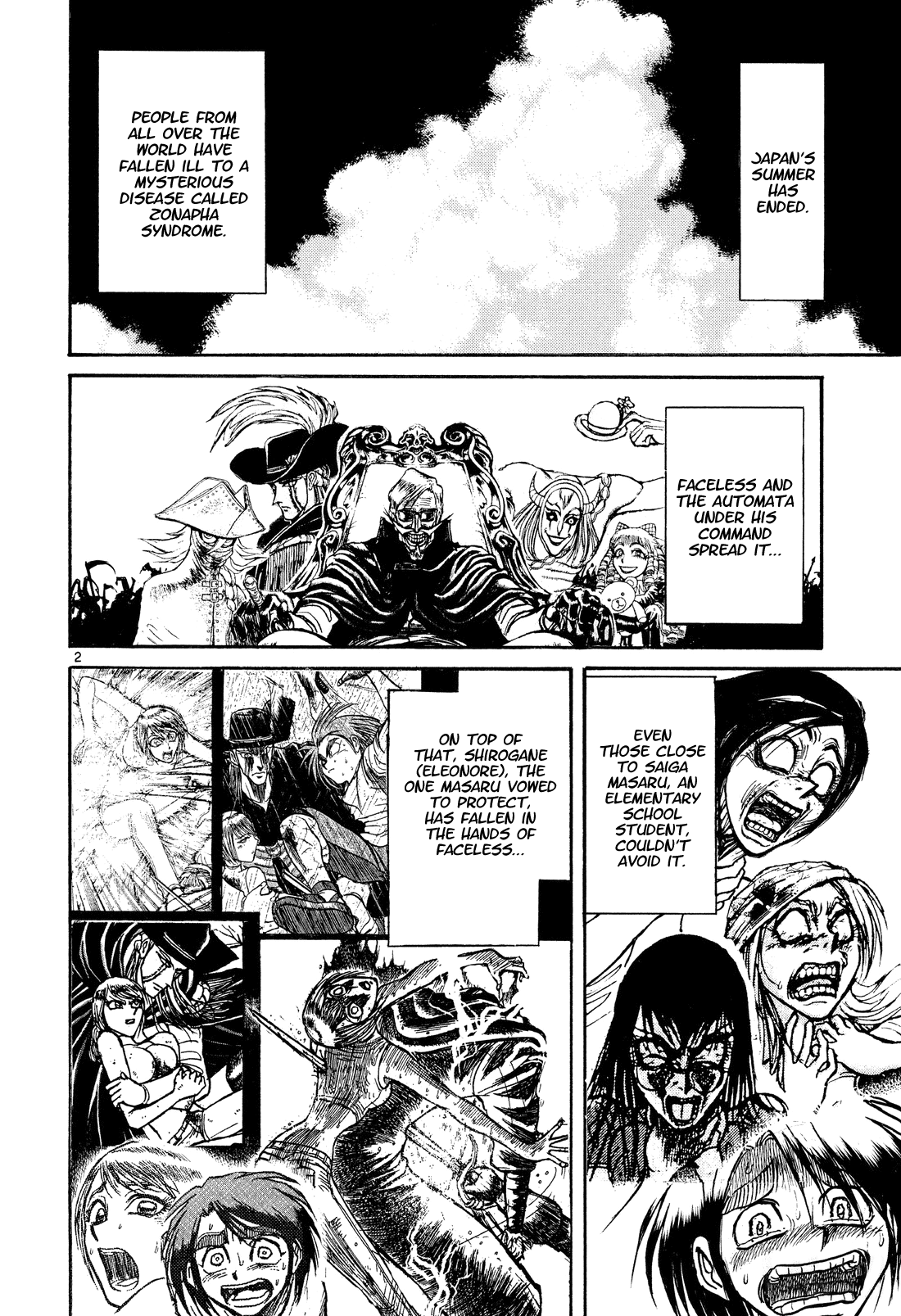 Karakuri Circus Chapter 373 page 2 - Chapter 373: Deus Ex Machina - Act 40: Chasers