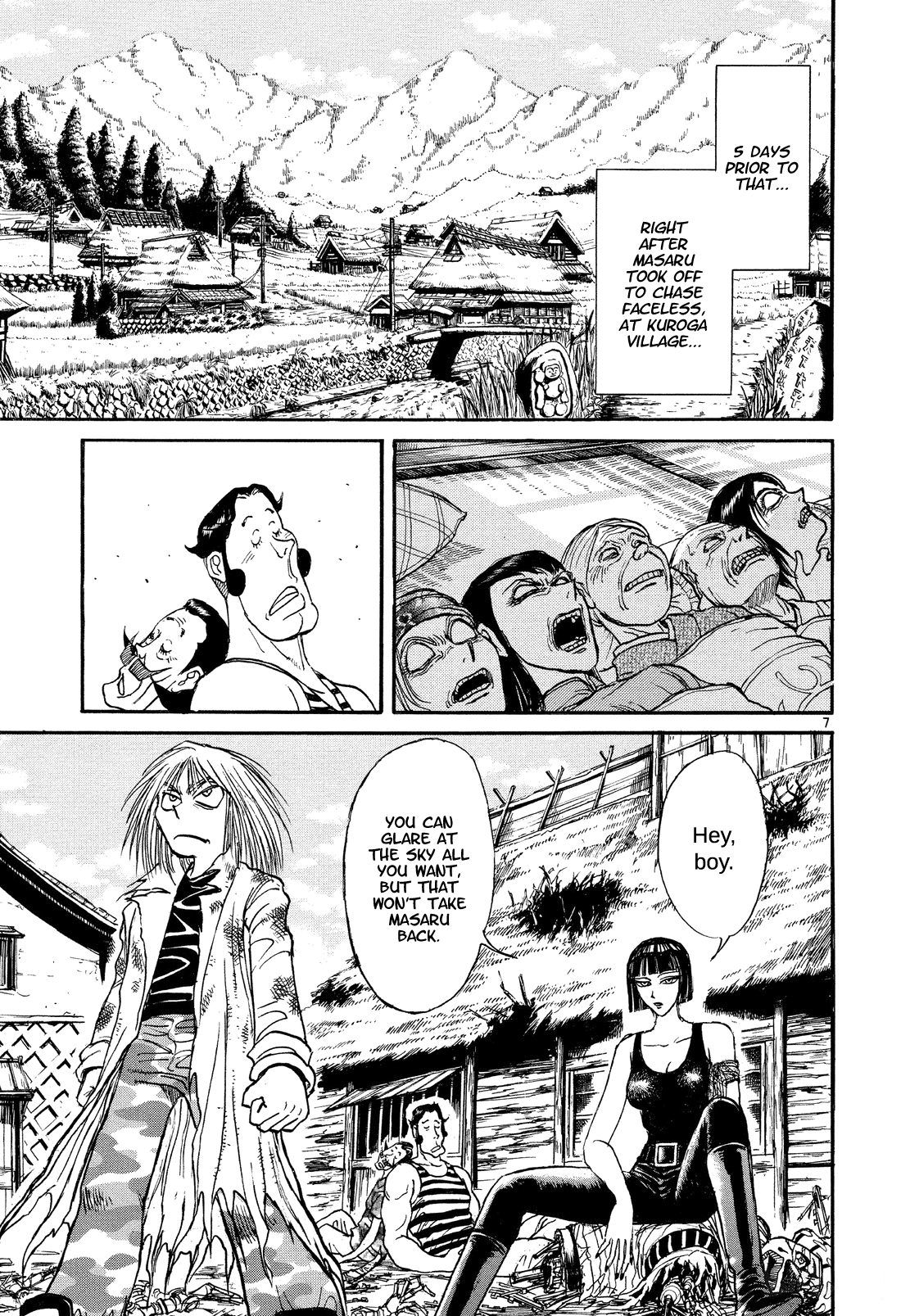 Karakuri Circus Chapter 373 page 7 - Chapter 373: Deus Ex Machina - Act 40: Chasers