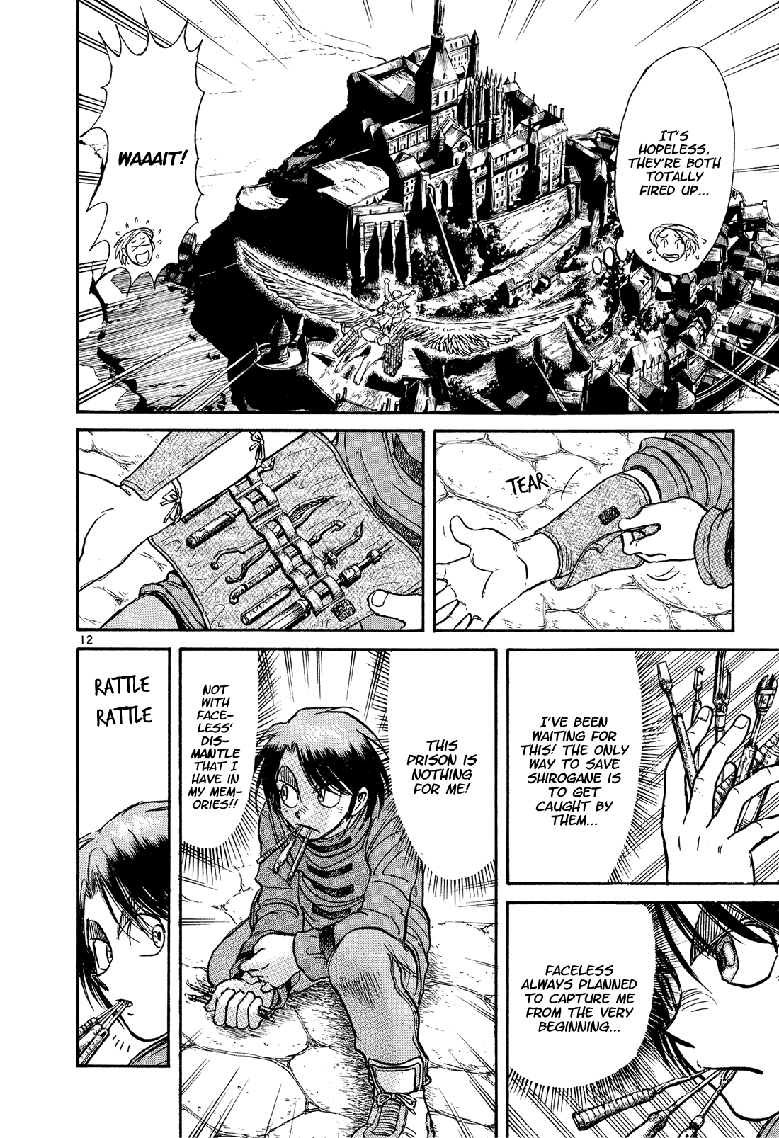 Karakuri Circus Chapter 374 page 12 - Chapter 374: Deus Ex Machina - Act 41: To The Devil's Den