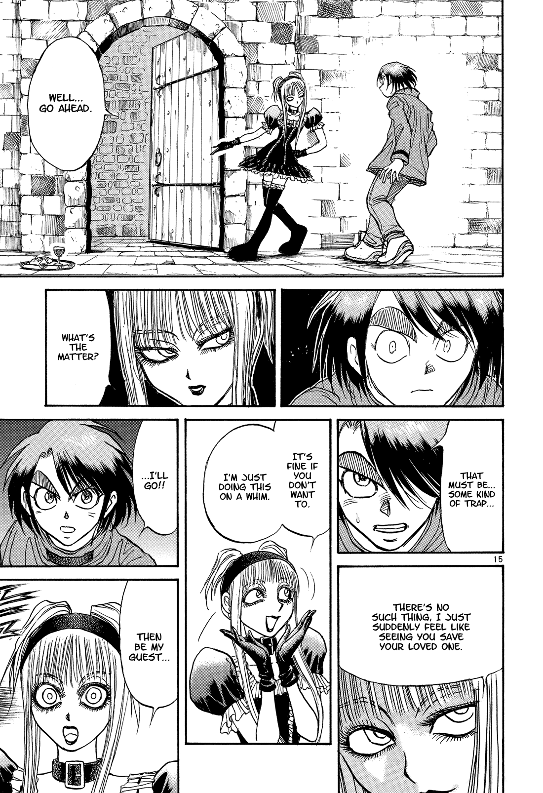 Karakuri Circus Chapter 374 page 15 - Chapter 374: Deus Ex Machina - Act 41: To The Devil's Den