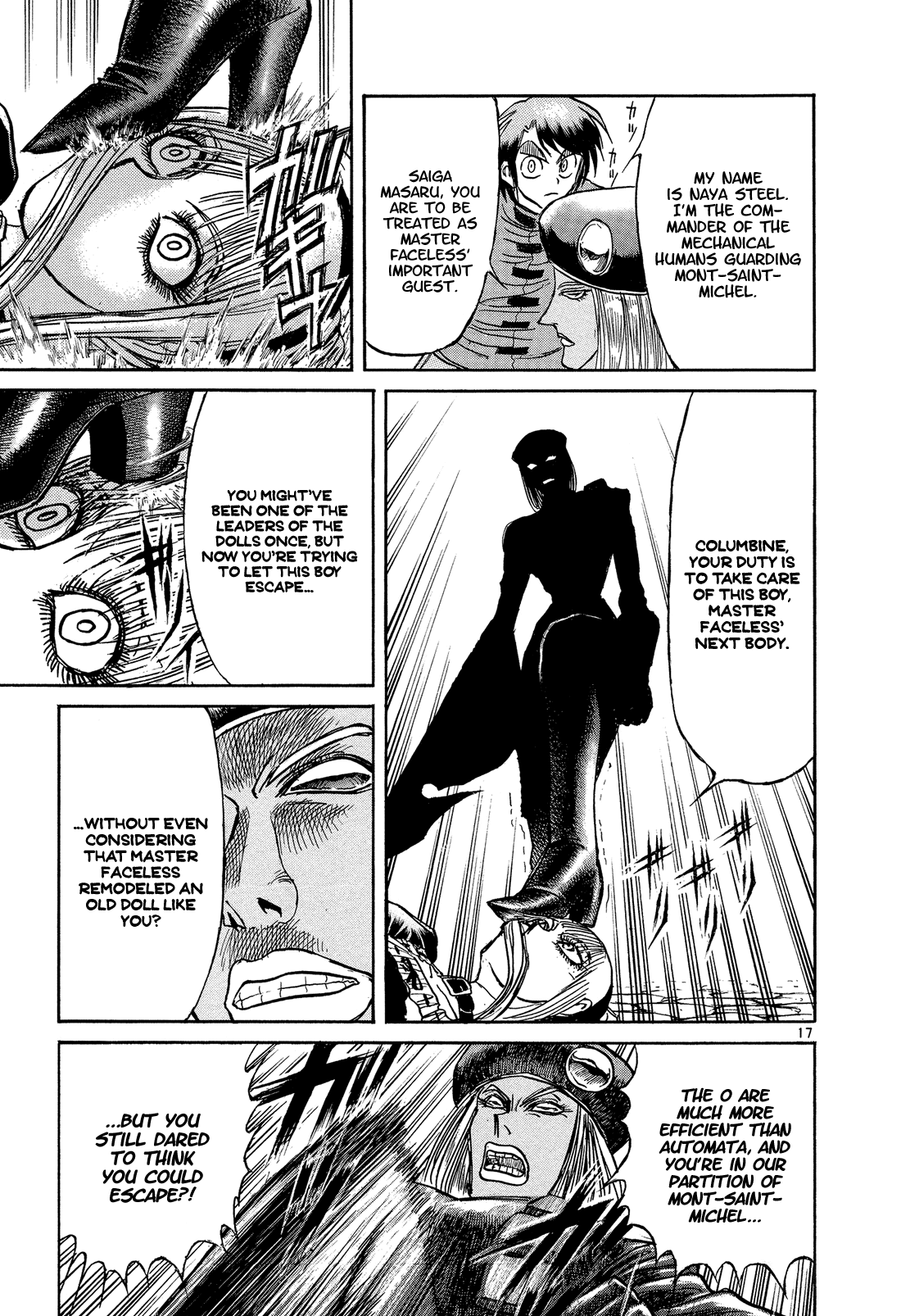 Karakuri Circus Chapter 374 page 17 - Chapter 374: Deus Ex Machina - Act 41: To The Devil's Den