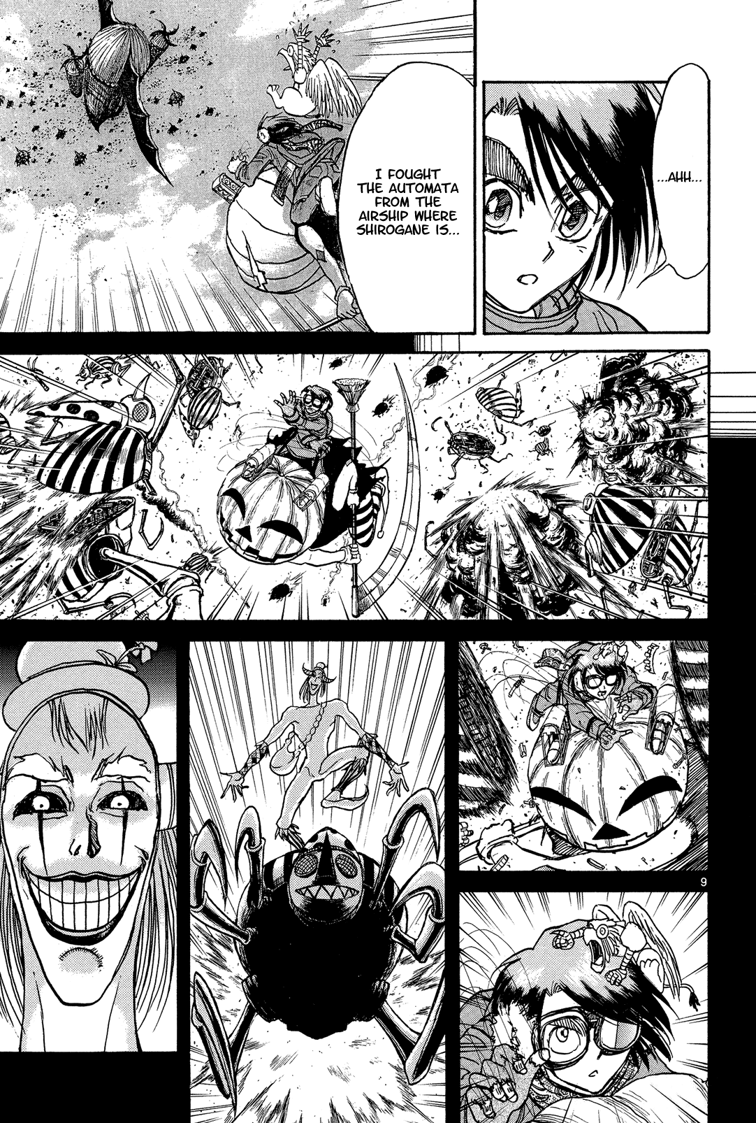 Karakuri Circus Chapter 374 page 9 - Chapter 374: Deus Ex Machina - Act 41: To The Devil's Den