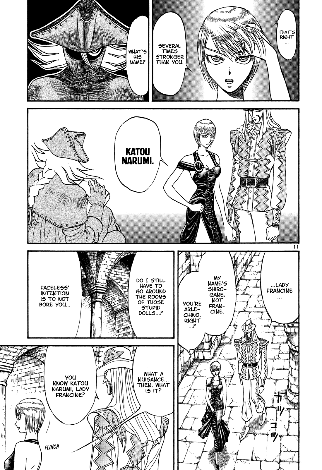 Karakuri Circus Chapter 375 page 11 - Chapter 375: Deus Ex Machina - Act 42: At Mont-Saint-Michel
