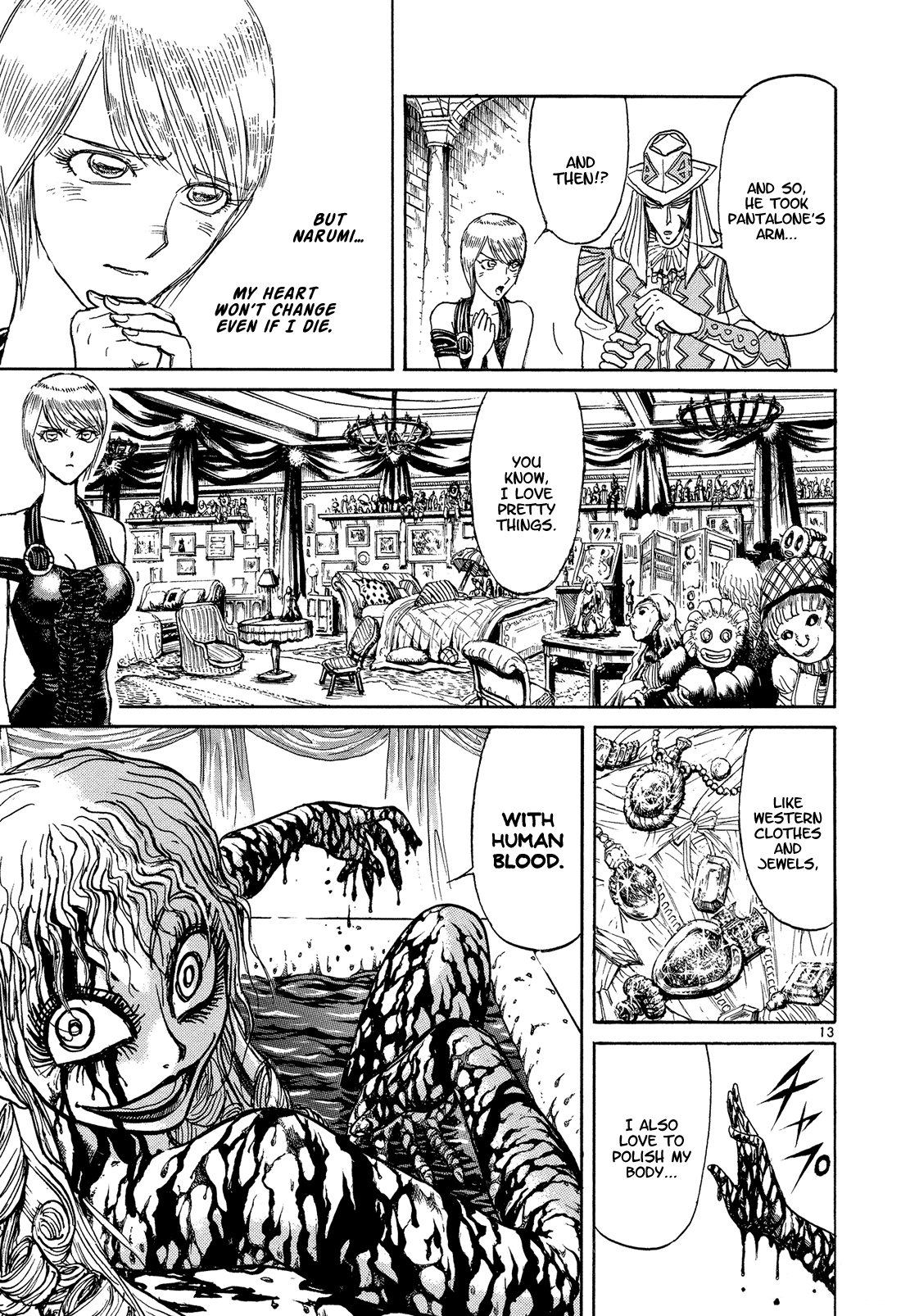 Karakuri Circus Chapter 375 page 13 - Chapter 375: Deus Ex Machina - Act 42: At Mont-Saint-Michel