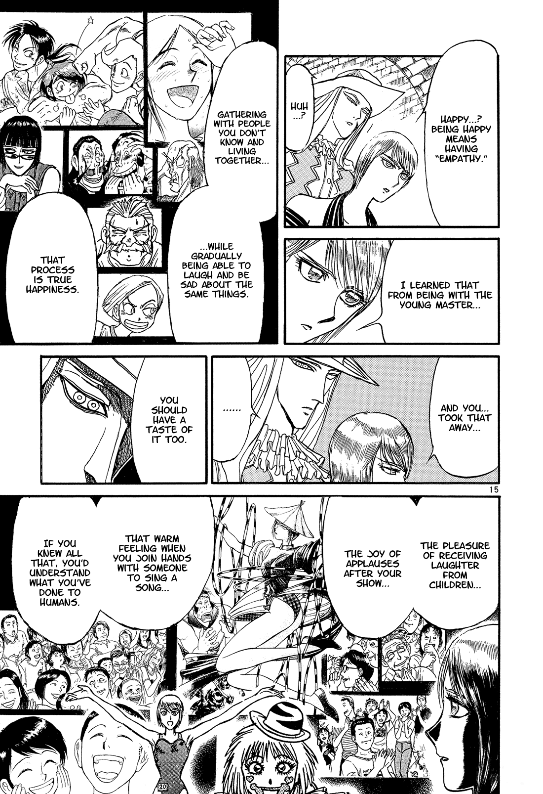 Karakuri Circus Chapter 375 page 15 - Chapter 375: Deus Ex Machina - Act 42: At Mont-Saint-Michel