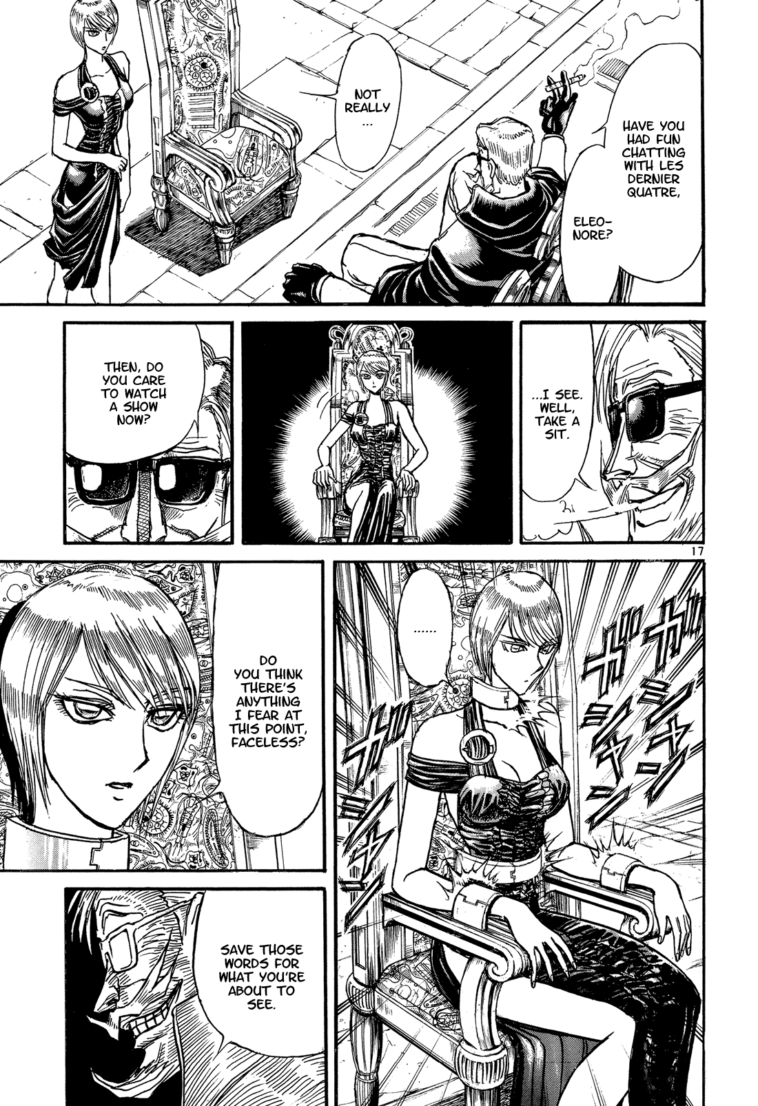 Karakuri Circus Chapter 375 page 17 - Chapter 375: Deus Ex Machina - Act 42: At Mont-Saint-Michel