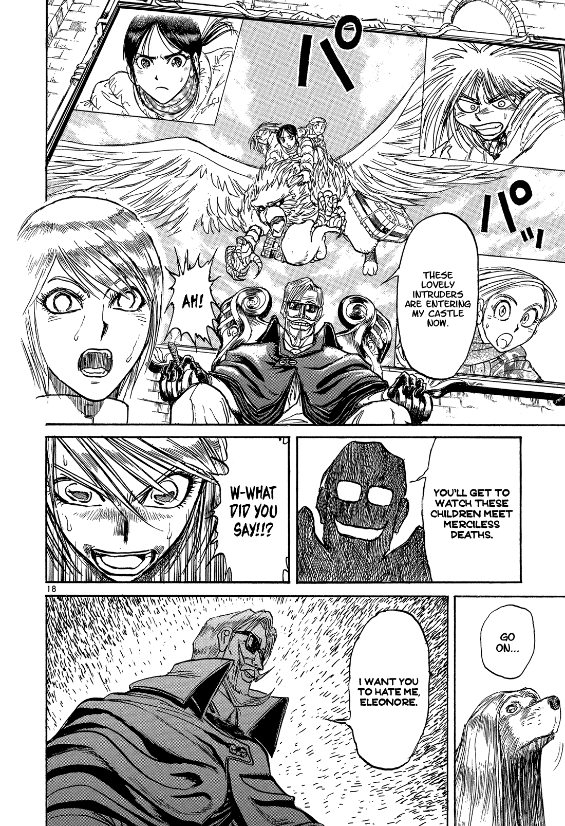 Karakuri Circus Chapter 375 page 18 - Chapter 375: Deus Ex Machina - Act 42: At Mont-Saint-Michel